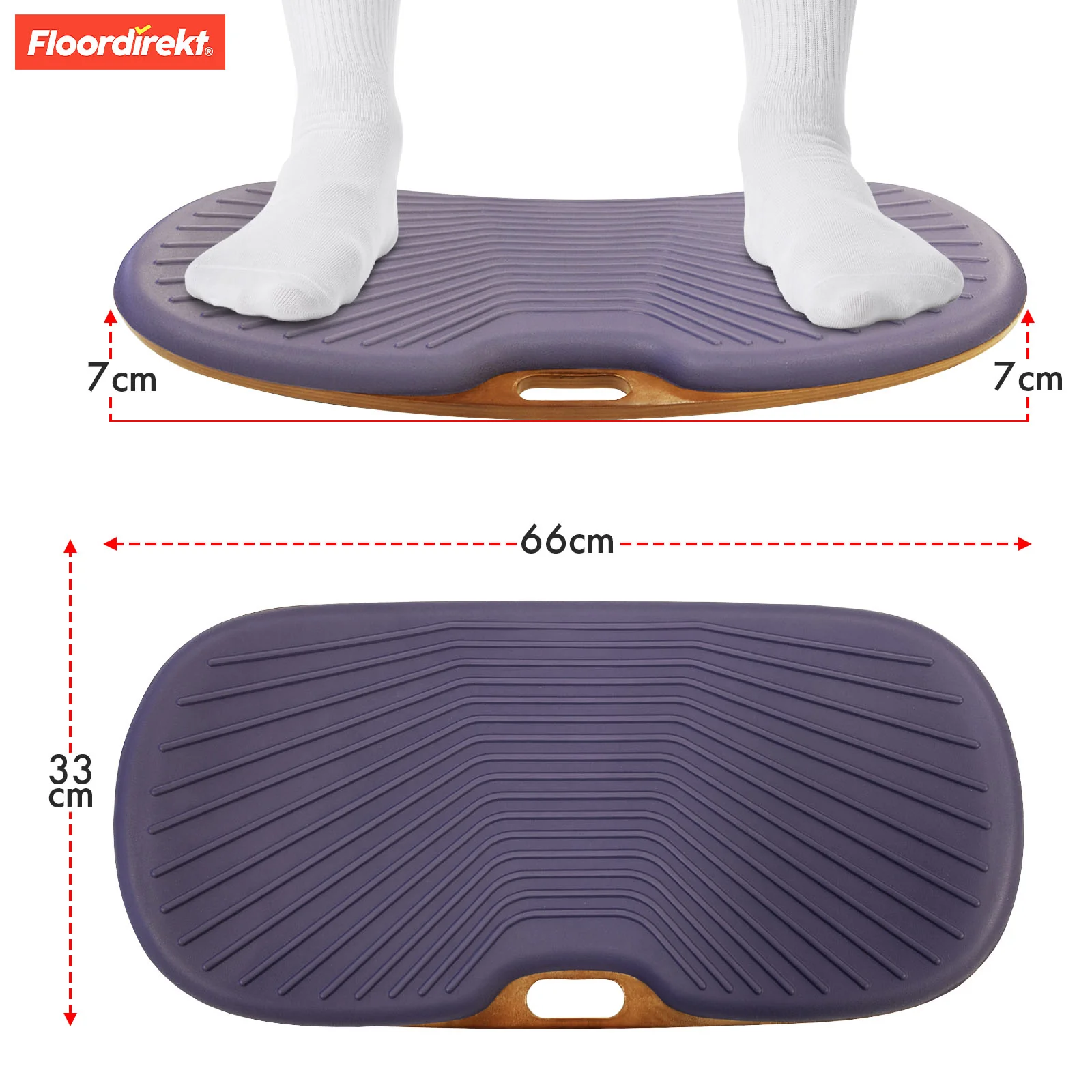 Balance Board | Hawaii | Mata przeciwzmęczeniowa do biurek stojących w biurze i biurze domowym | Mata do pracy dostępna w dwóch wersjach - Image 14