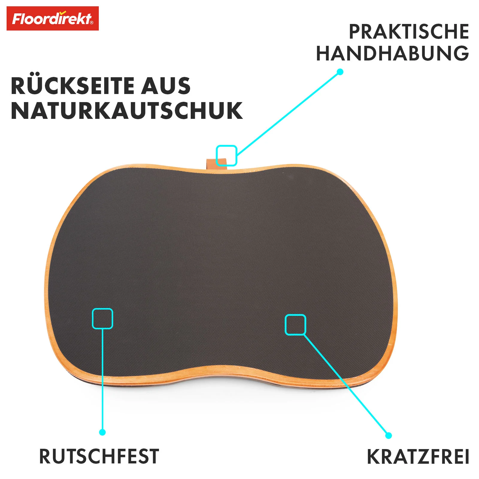 Balance Board | Hawaii | Mata przeciwzmęczeniowa do biurek stojących w biurze i biurze domowym | Mata do pracy dostępna w dwóch wersjach - Image 6