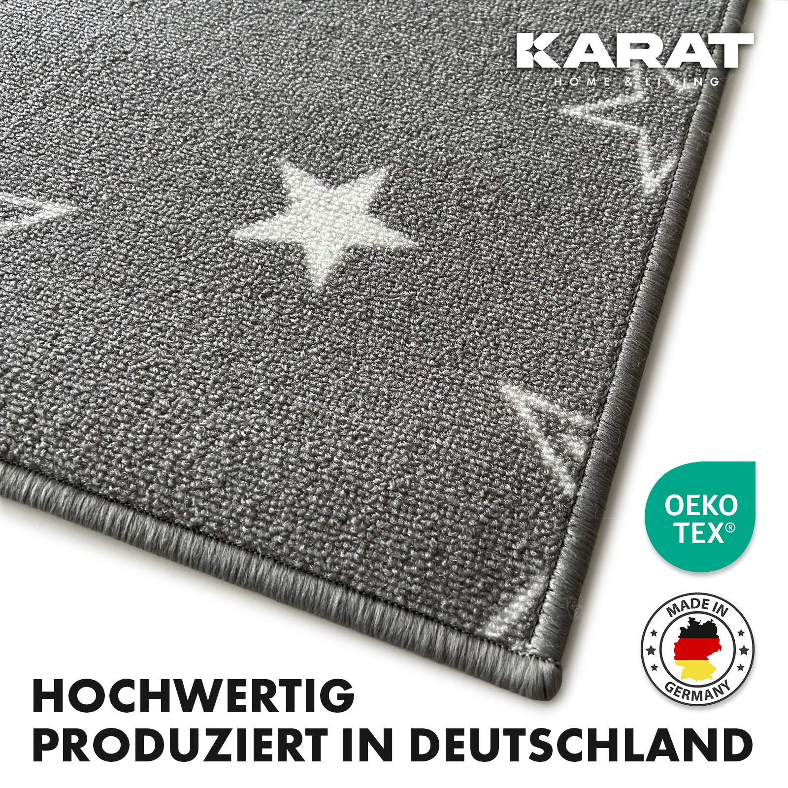 Dywanik Dots&Stars | Dywanik dziecięcy dla chłopców i dziewczynek | Wytrzymały i łatwy w pielęgnacji | W dwóch wzorach - Image 11