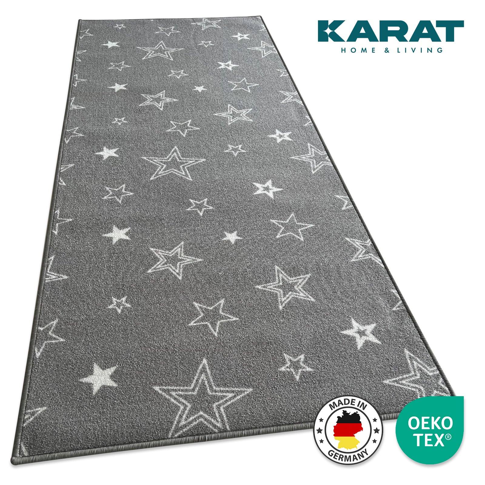 Dywanik Dots&Stars | Dywanik dziecięcy dla chłopców i dziewczynek | Wytrzymały i łatwy w pielęgnacji | W dwóch wzorach - Image 16