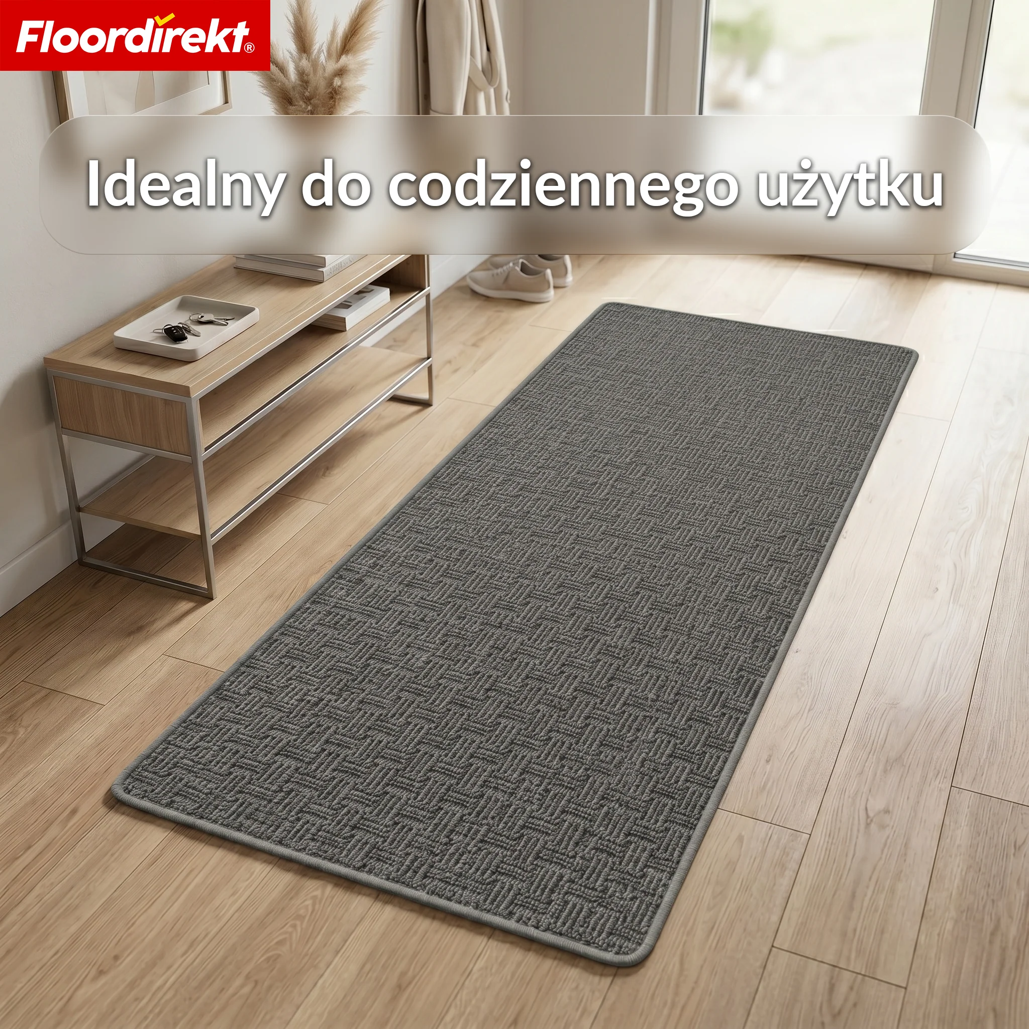 Chodnik dywanowy | Monaco | Wąski dywan z obszyciem, łatwy w pielęgnacji i wytrzymały - Image 5