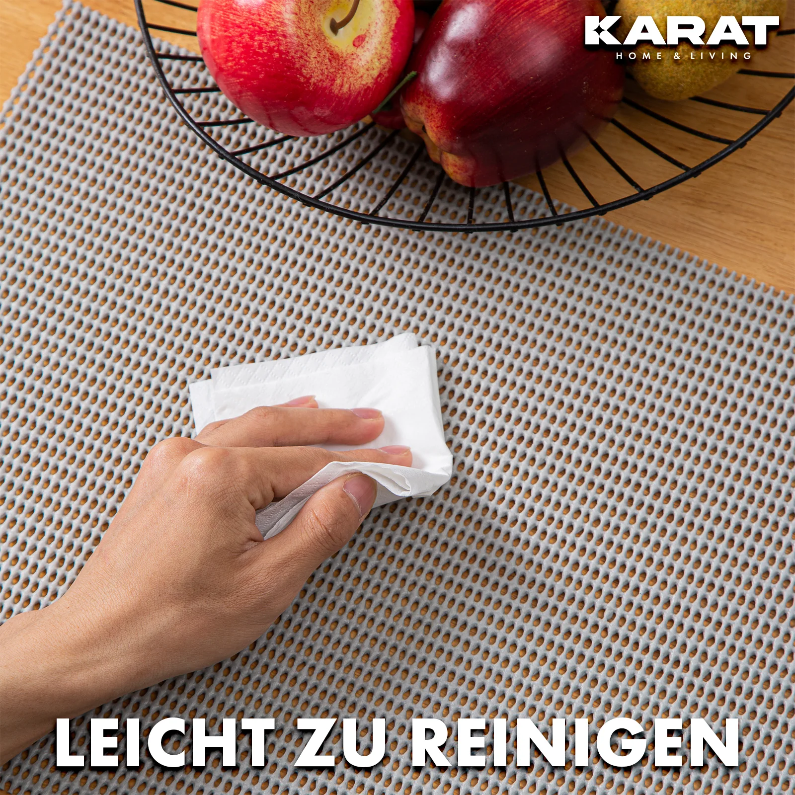 Mata do szuflad | Pearl | Docinana na wymiar mata antypoślizgowa do szafek kuchennych | 30 x 150 cm | Dostępna w trzech kolorach - Image 18