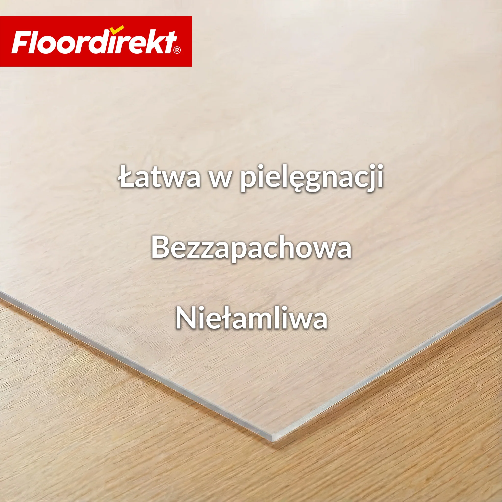 Mata ochronna na podłogę | Neo Milky | Półprzezroczysta mata pod krzesło biurowe w kolorze mlecznym na wymiar do twardych podłóg - Image 4