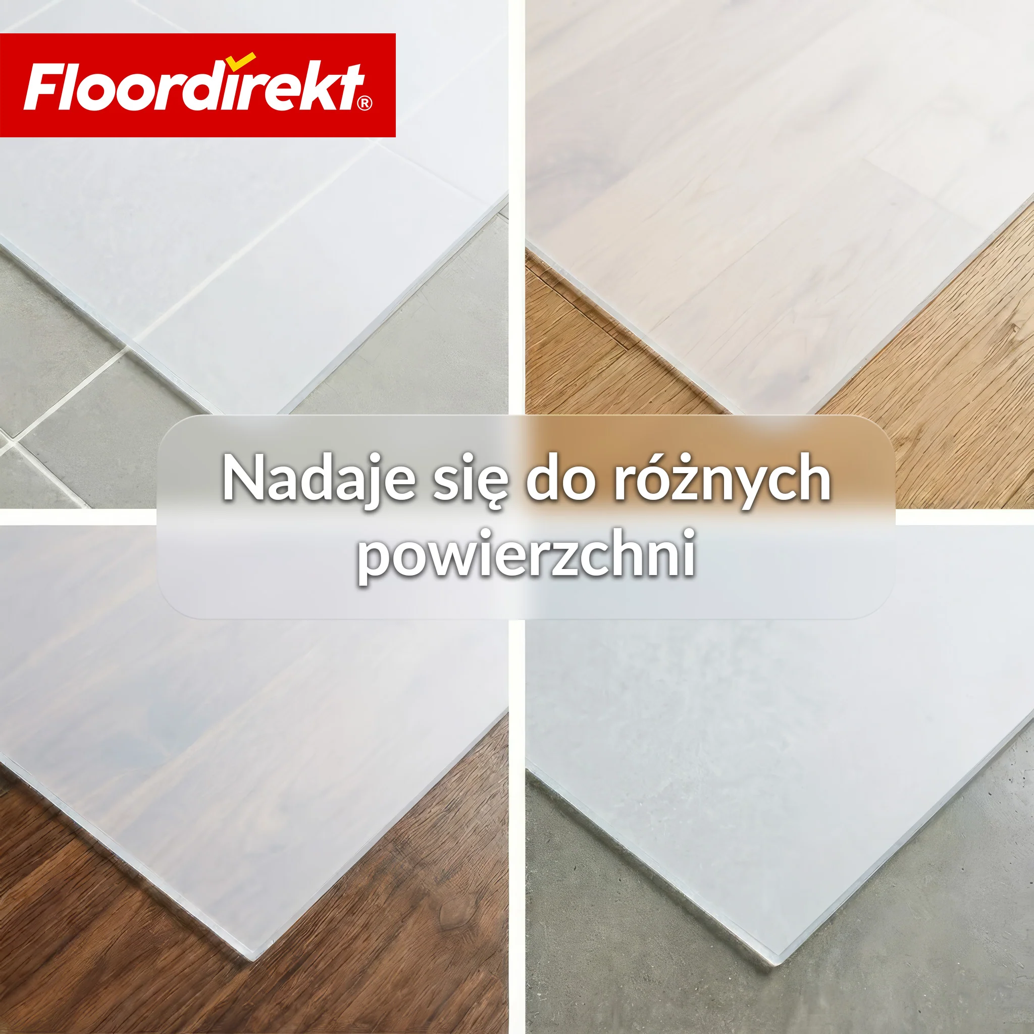 Mata ochronna na podłogę | Neo Milky | Półprzezroczysta mata pod krzesło biurowe w kolorze mlecznym na wymiar do twardych podłóg - Image 5