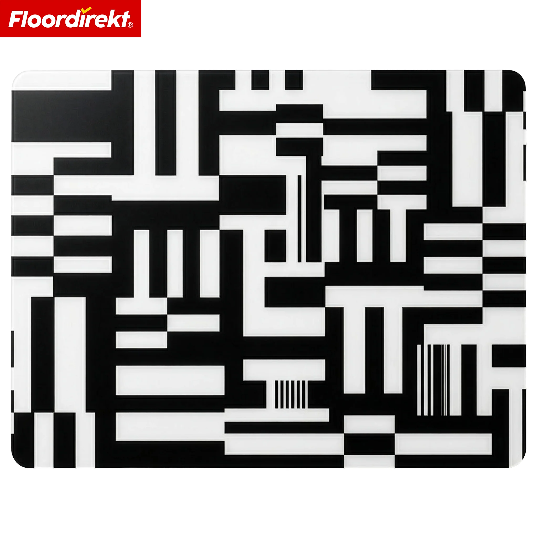 Designowa mata ochronna na podłogę | Wytrzymała podkładka pod krzesło biurowe ze specjalnego PVC do biura i home office | 80 x 118 cm - Image 42