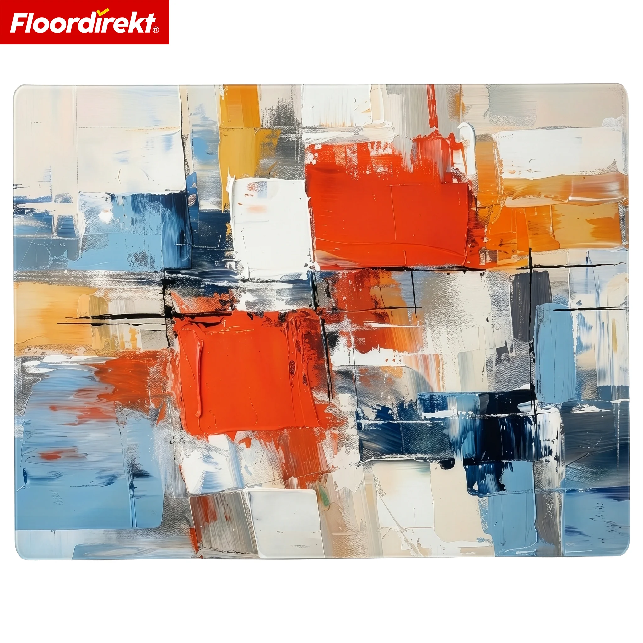 Designowa mata ochronna na podłogę | Wytrzymała podkładka pod krzesło biurowe ze specjalnego PVC do biura i home office | 80 x 118 cm - Image 52