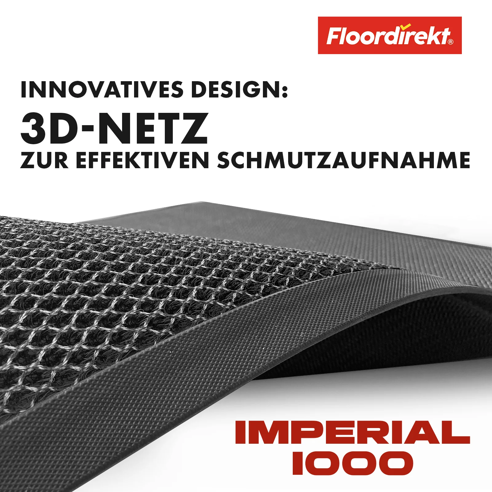 Wycieraczka | Imperial 1000 | Innowacyjna tkanina 3D zapewniająca skuteczną filtrację | Dostępna w 2 kolorach i 3 rozmiarach - Image 3