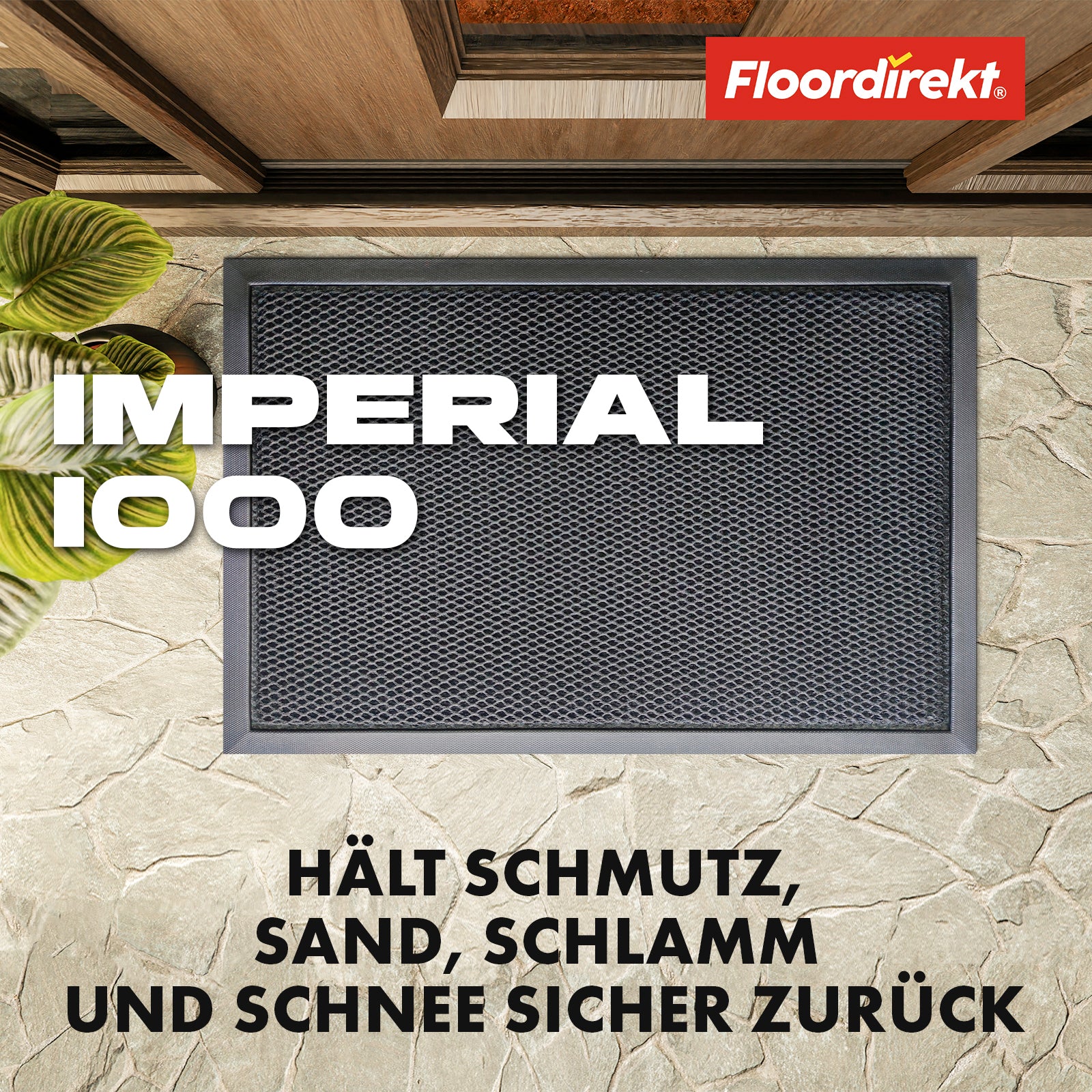 Wycieraczka | Imperial 1000 | Innowacyjna tkanina 3D zapewniająca skuteczną filtrację | Dostępna w 2 kolorach i 3 rozmiarach - Image 6
