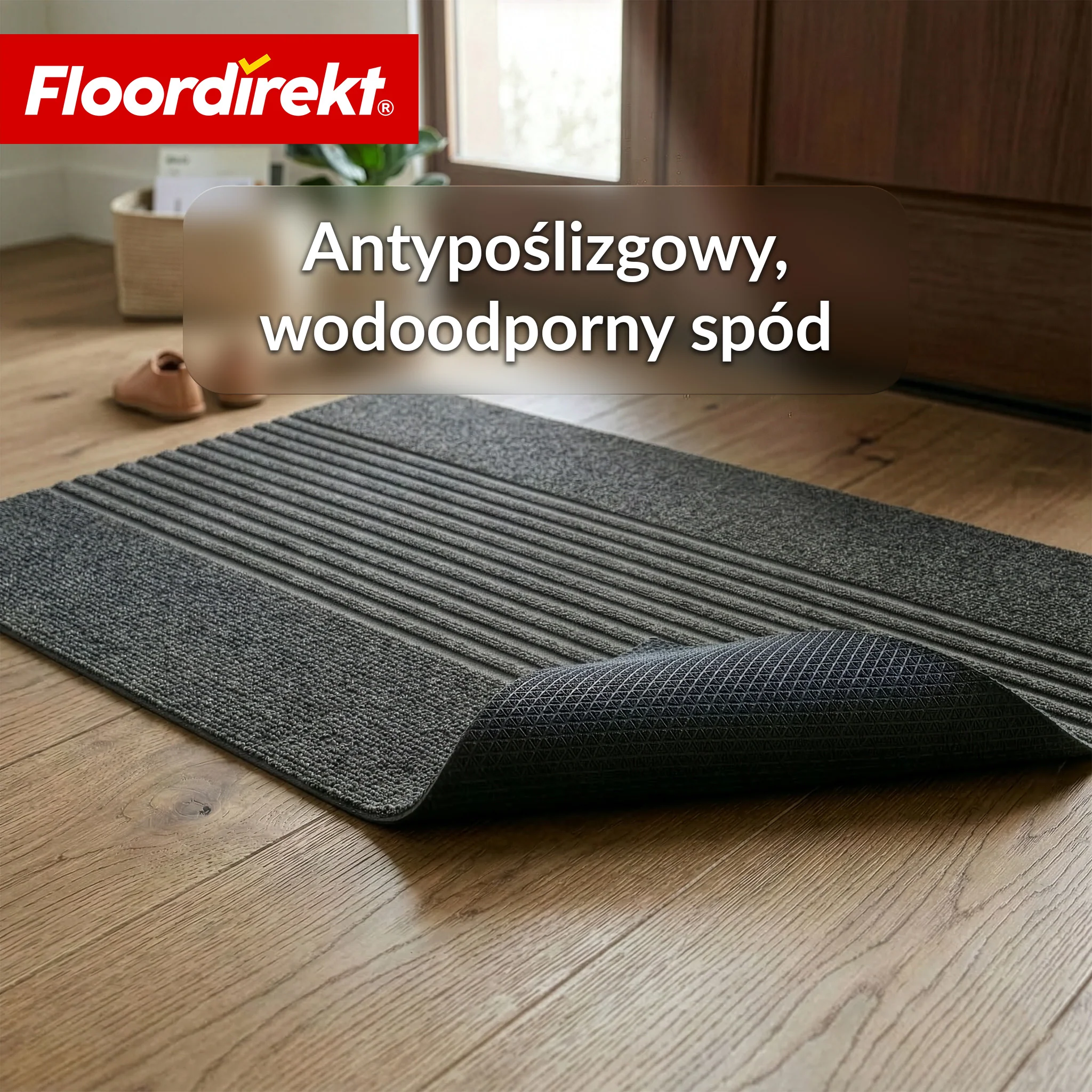 Mata wejściowa | Circa | zmywalna wycieraczka do wewnątrz i na zewnątrz | antypoślizgowa mata z podkładem TPE - Image 36