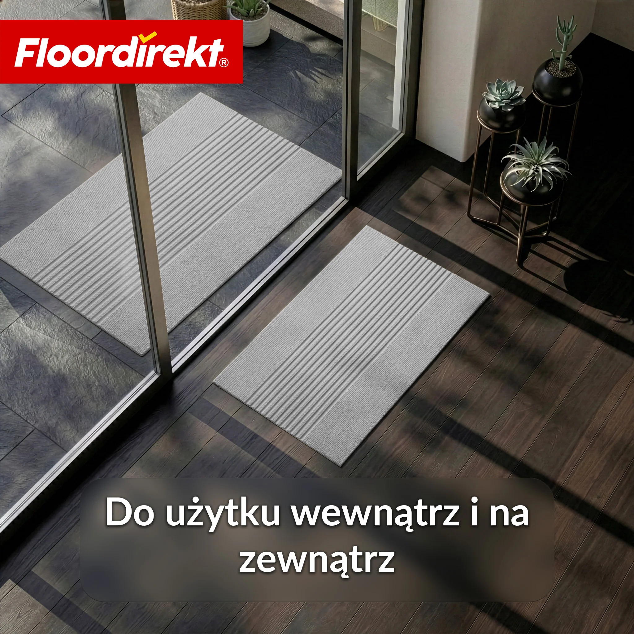 Mata wejściowa | Circa | zmywalna wycieraczka do wewnątrz i na zewnątrz | antypoślizgowa mata z podkładem TPE - Image 54