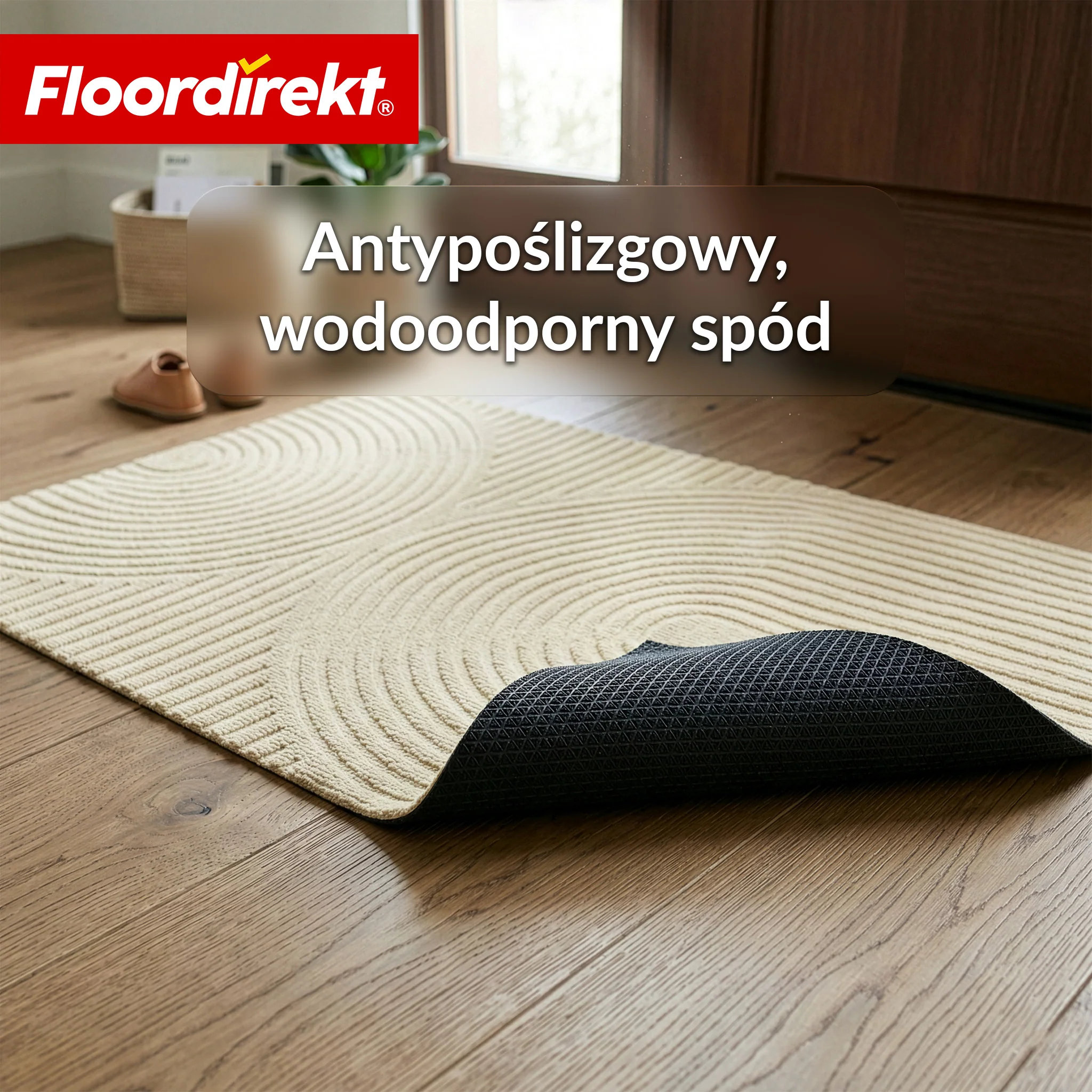 Mata wejściowa | Circa | zmywalna wycieraczka do wewnątrz i na zewnątrz | antypoślizgowa mata z podkładem TPE - Image 6