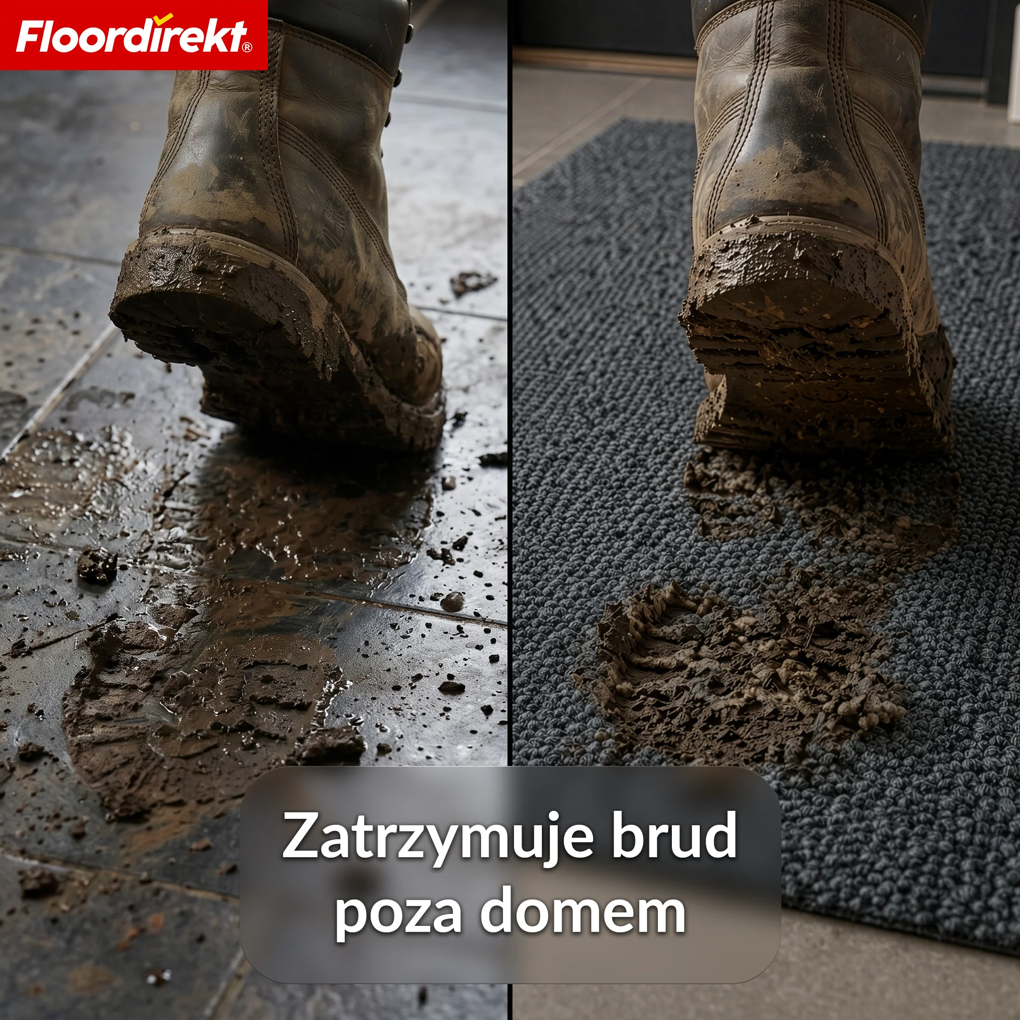Mata wejściowa | Hong Kong Pro | Mata czyszcząca z podkładem TPE, wytrzymała i antypoślizgowa - Image 30