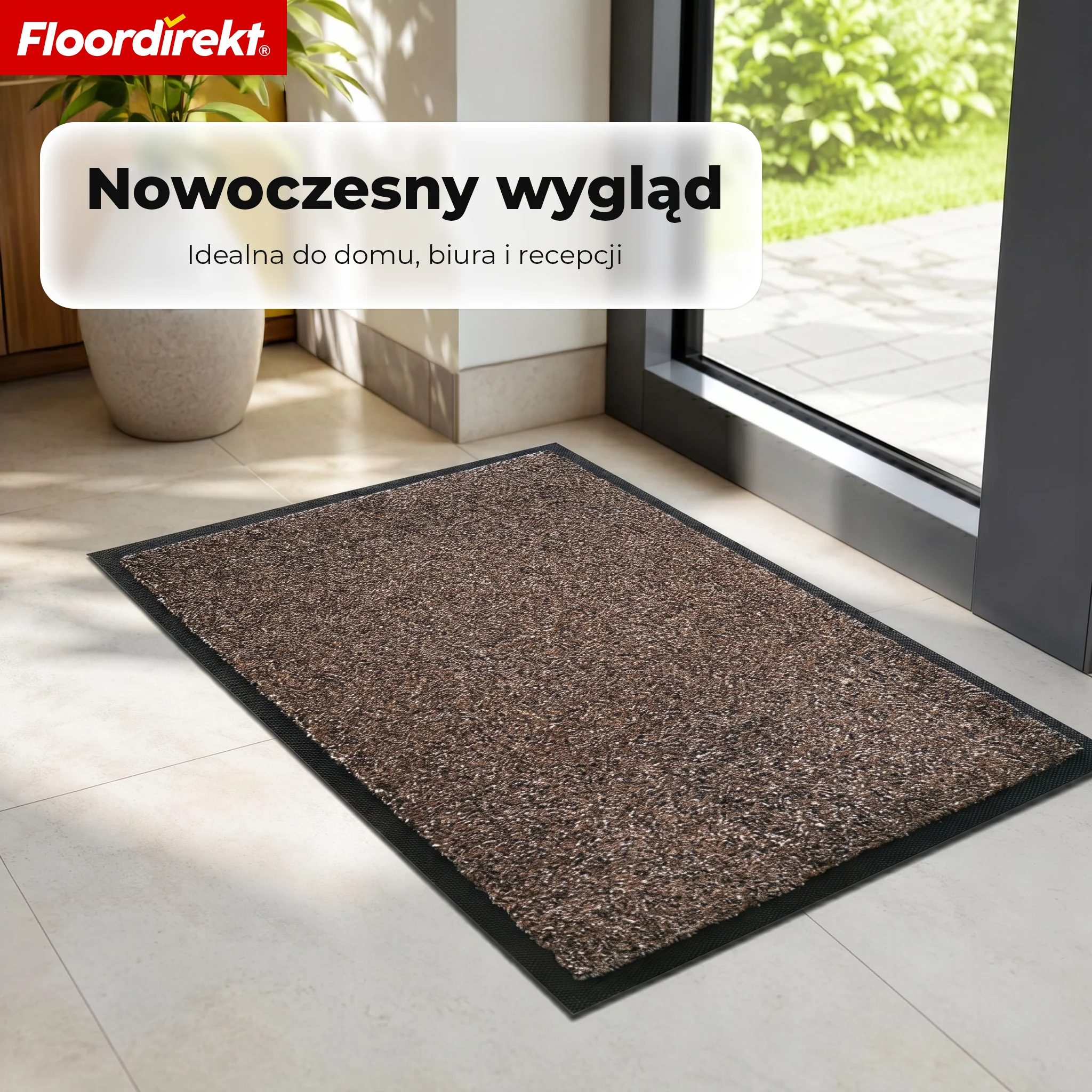 Mata wejściowa | Karat | Zmywalna mata czyszcząca z antypoślizgowym spodem TPE - Image 19