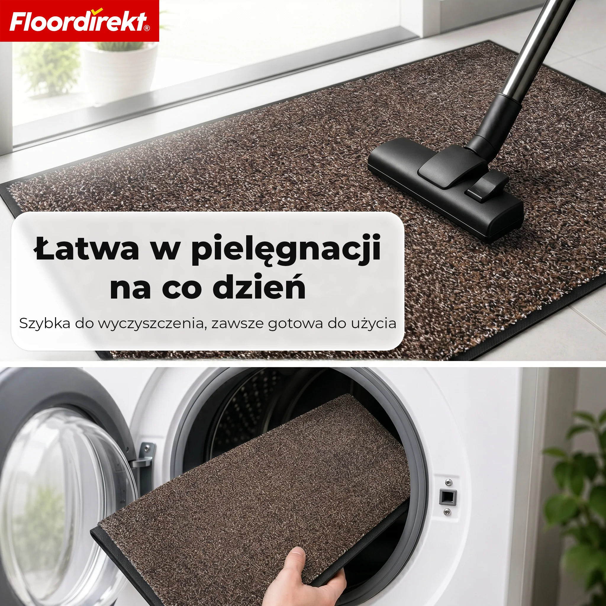 Mata wejściowa | Karat | Zmywalna mata czyszcząca z antypoślizgowym spodem TPE - Image 22