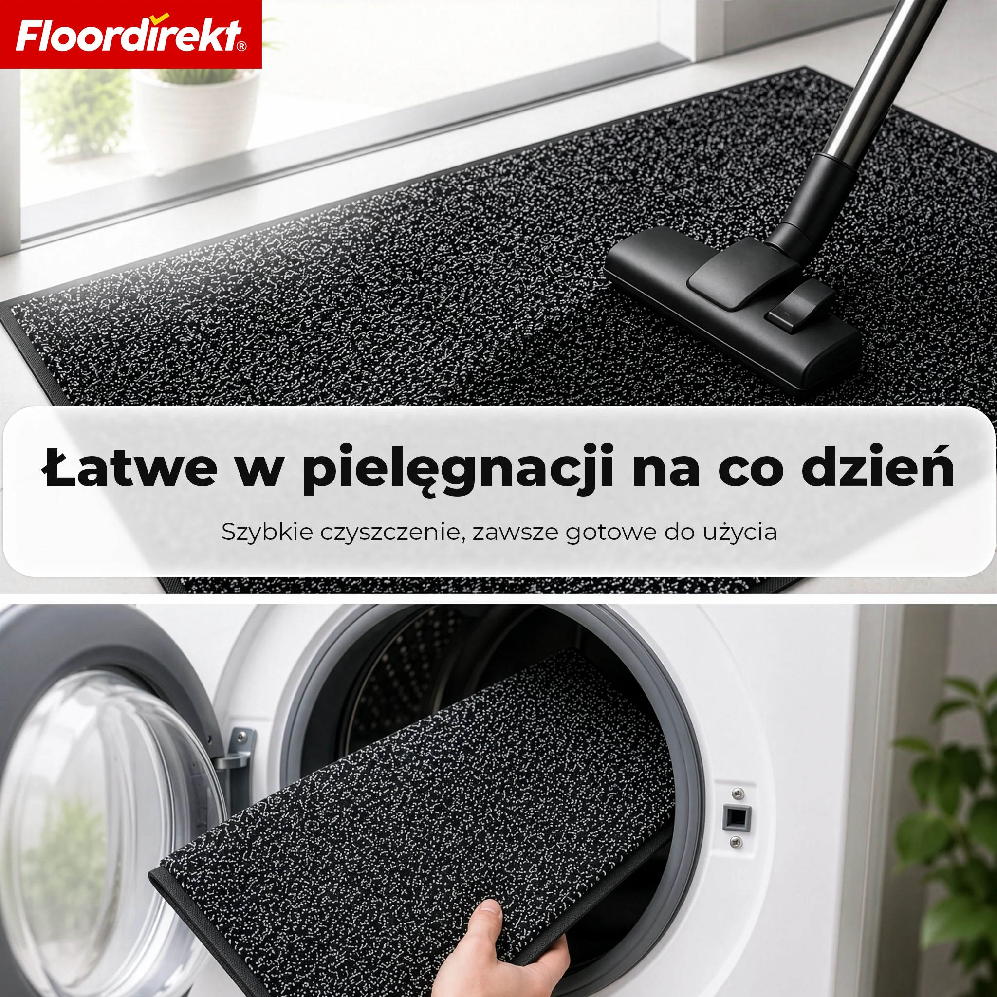 Mata wejściowa | Karat | Zmywalna mata czyszcząca z antypoślizgowym spodem TPE - Image 6