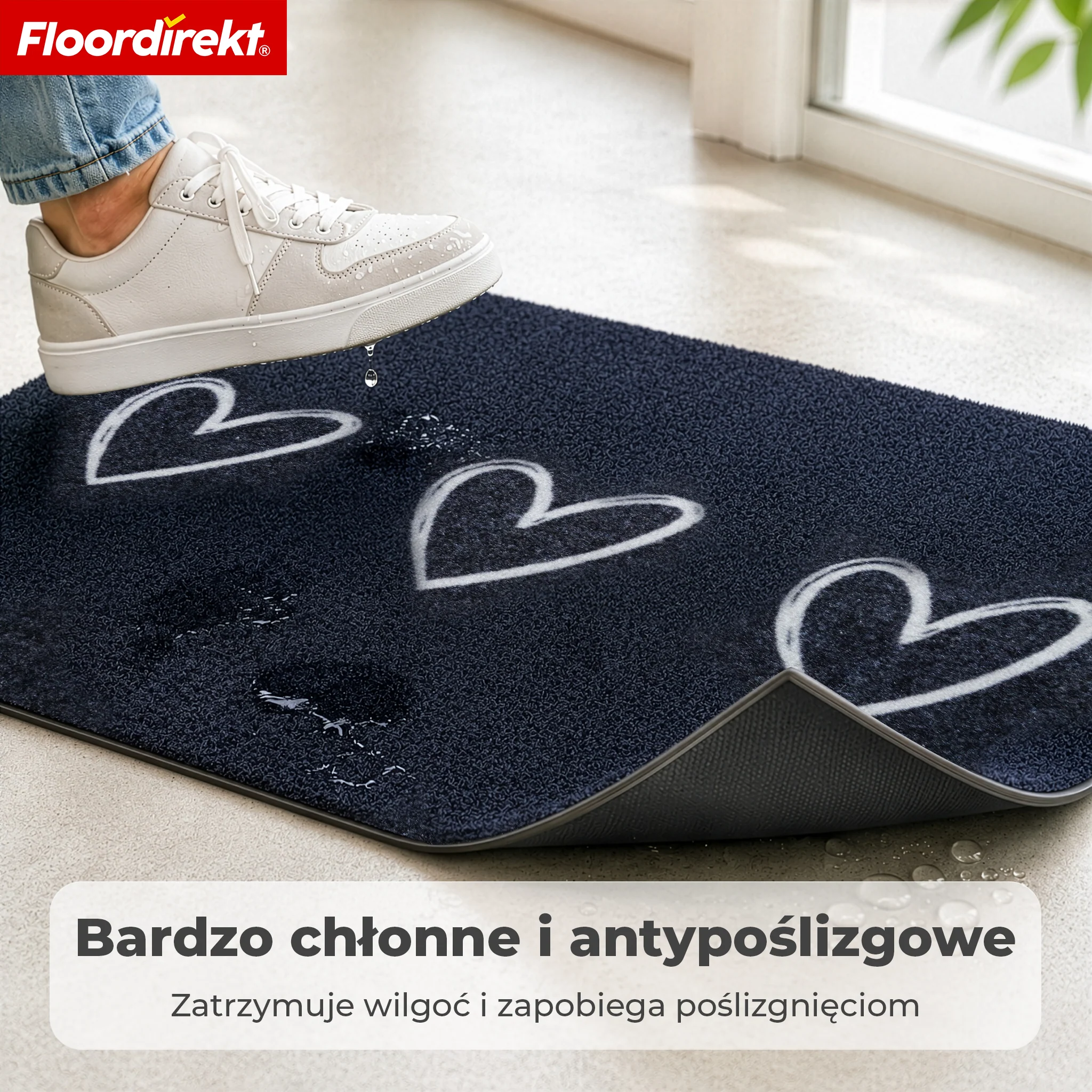 Mata wejściowa | Varo | Zmywalna mata na buty z antypoślizgowym spodem TPE, chłonna i antypoślizgowa - Image 39