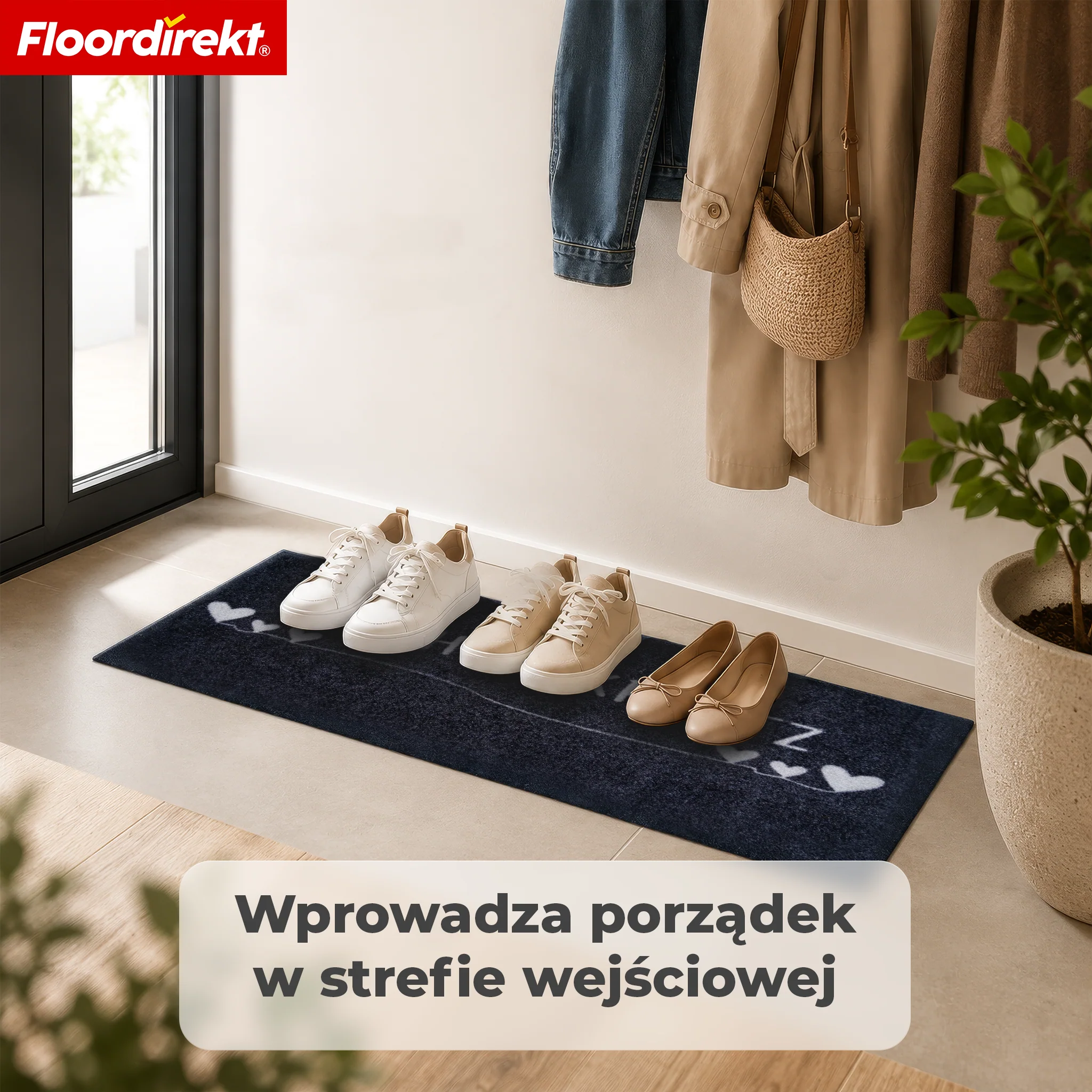 Mata wejściowa | Varo | Zmywalna mata na buty z antypoślizgowym spodem TPE, chłonna i antypoślizgowa - Image 45