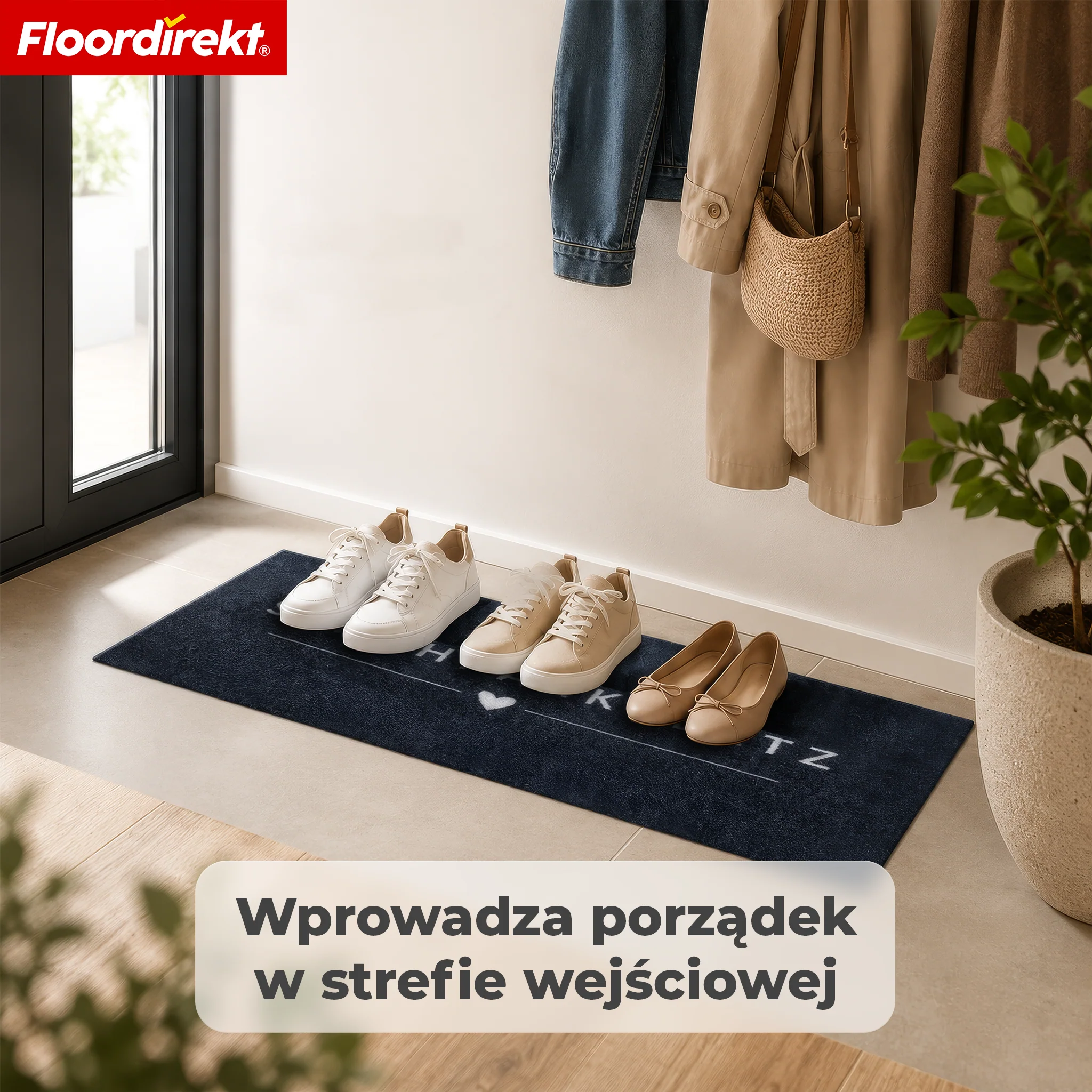 Mata wejściowa | Varo | Zmywalna mata na buty z antypoślizgowym spodem TPE, chłonna i antypoślizgowa - Image 5