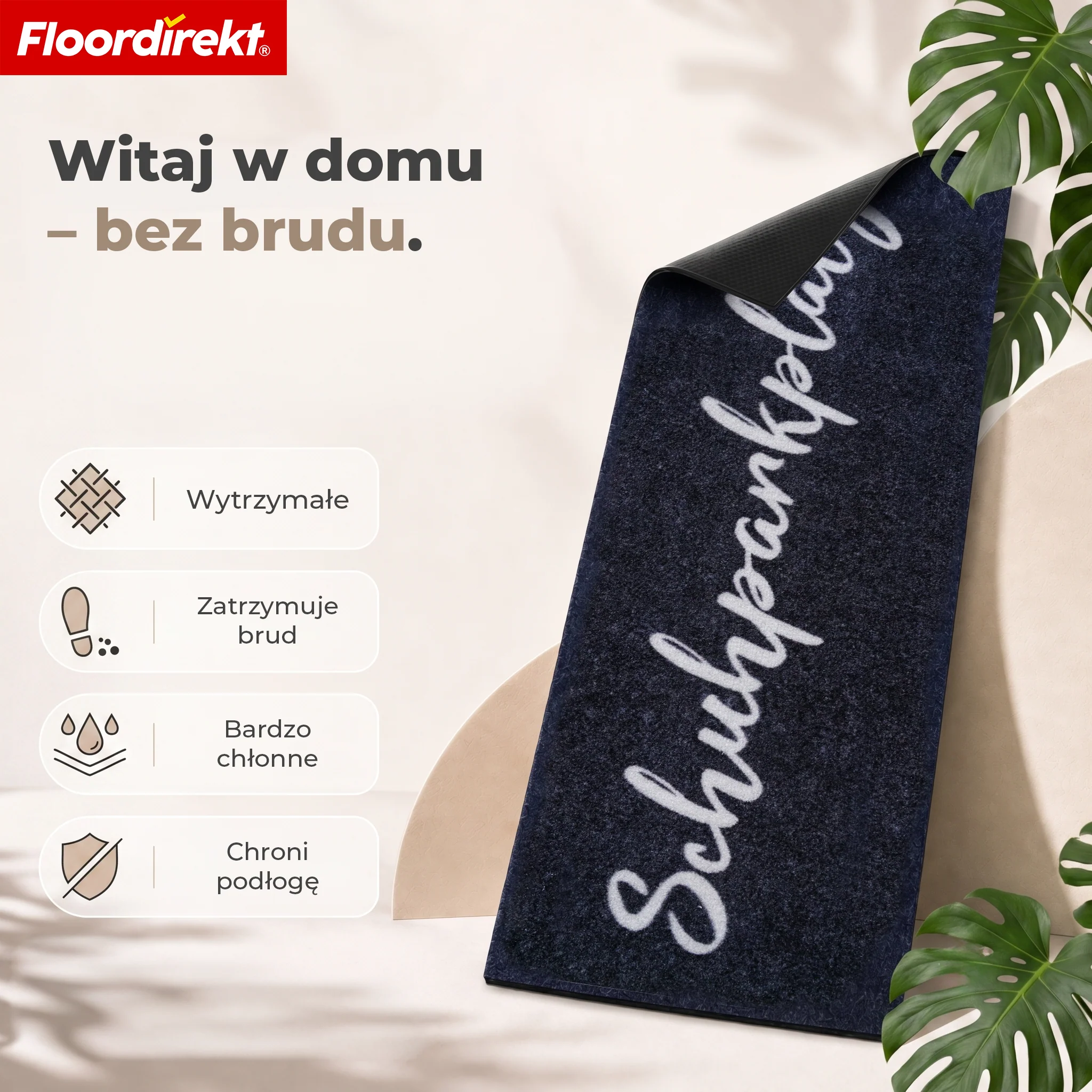 Mata wejściowa | Varo | Zmywalna mata na buty z antypoślizgowym spodem TPE, chłonna i antypoślizgowa - Image 52
