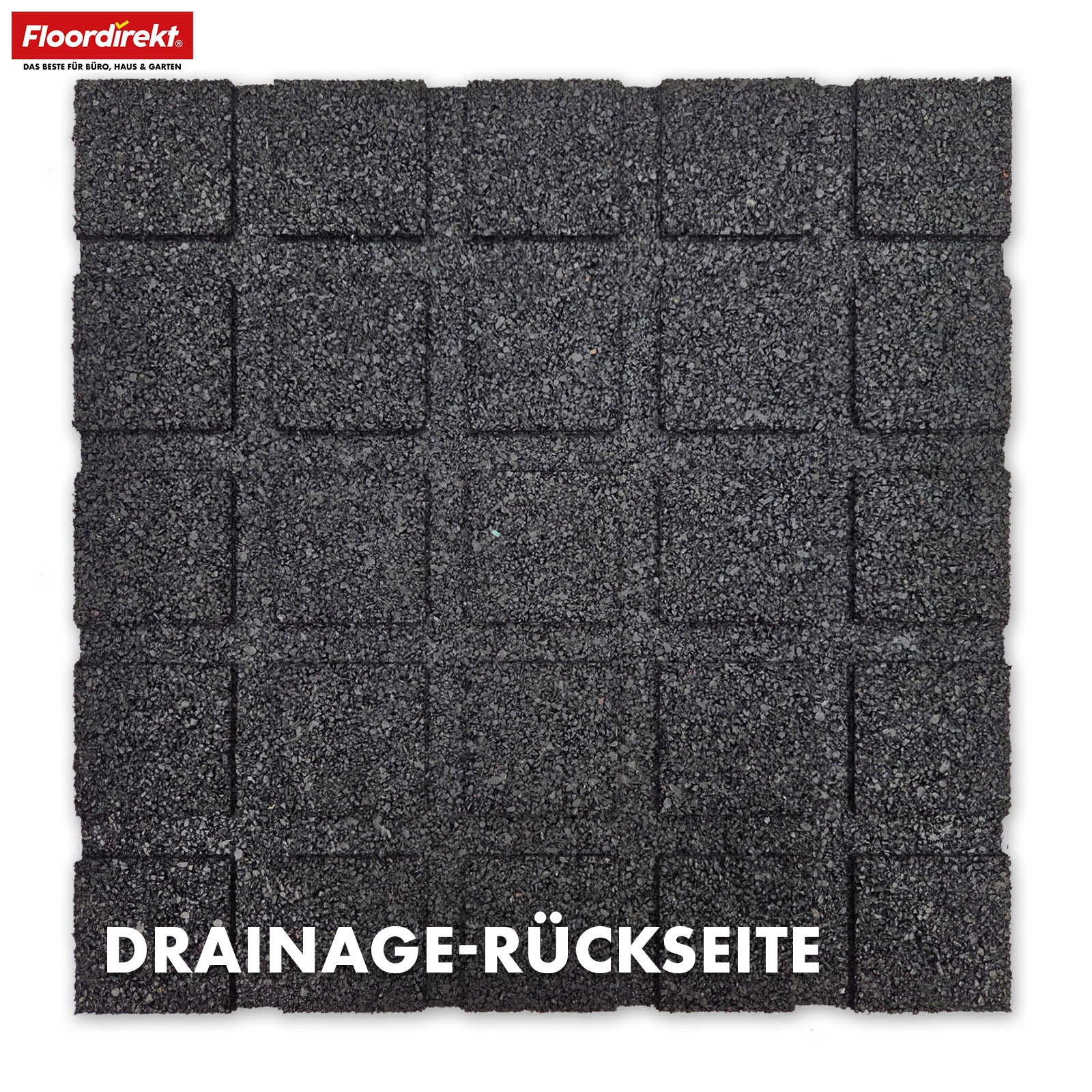 Mata zabezpieczająca przed upadkiem | Play Protect | Antypoślizgowa, wytrzymała gumowa ochrona podłogi | Różne grubości i kolory | 50 x 50 cm - Image 15