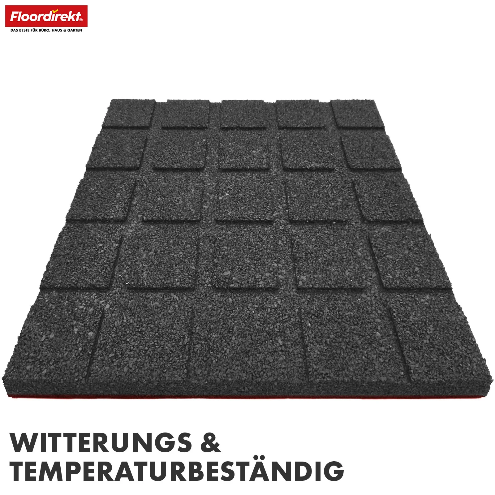 Mata zabezpieczająca przed upadkiem | Play Protect | Antypoślizgowa, wytrzymała gumowa ochrona podłogi | Różne grubości i kolory | 50 x 50 cm - Image 23