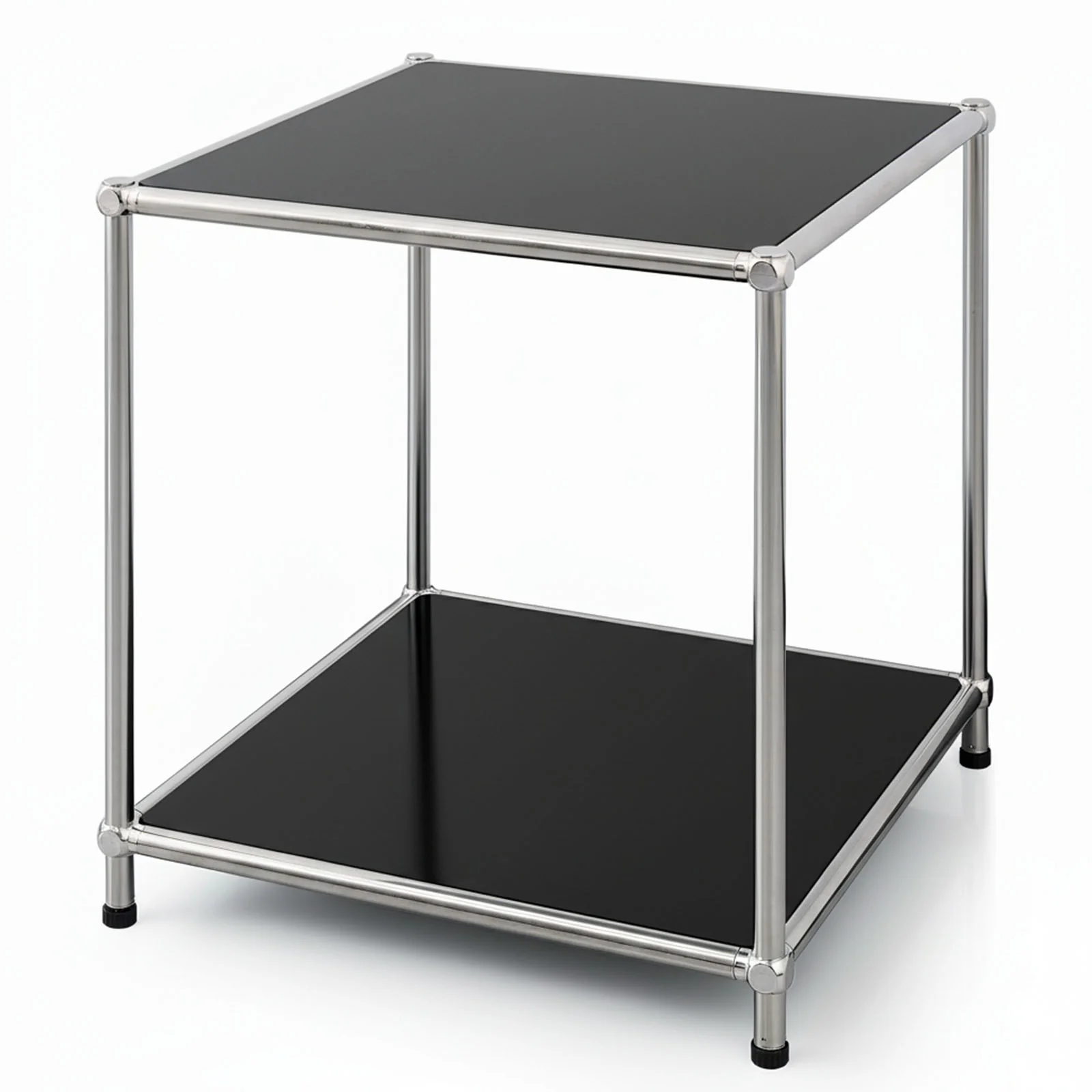 Regał metalowy | Concept Epure MK-012 | Otwarty regał pomocniczy i do przechowywania z 2 półkami | Dostępny w kilku kolorach - Image 9