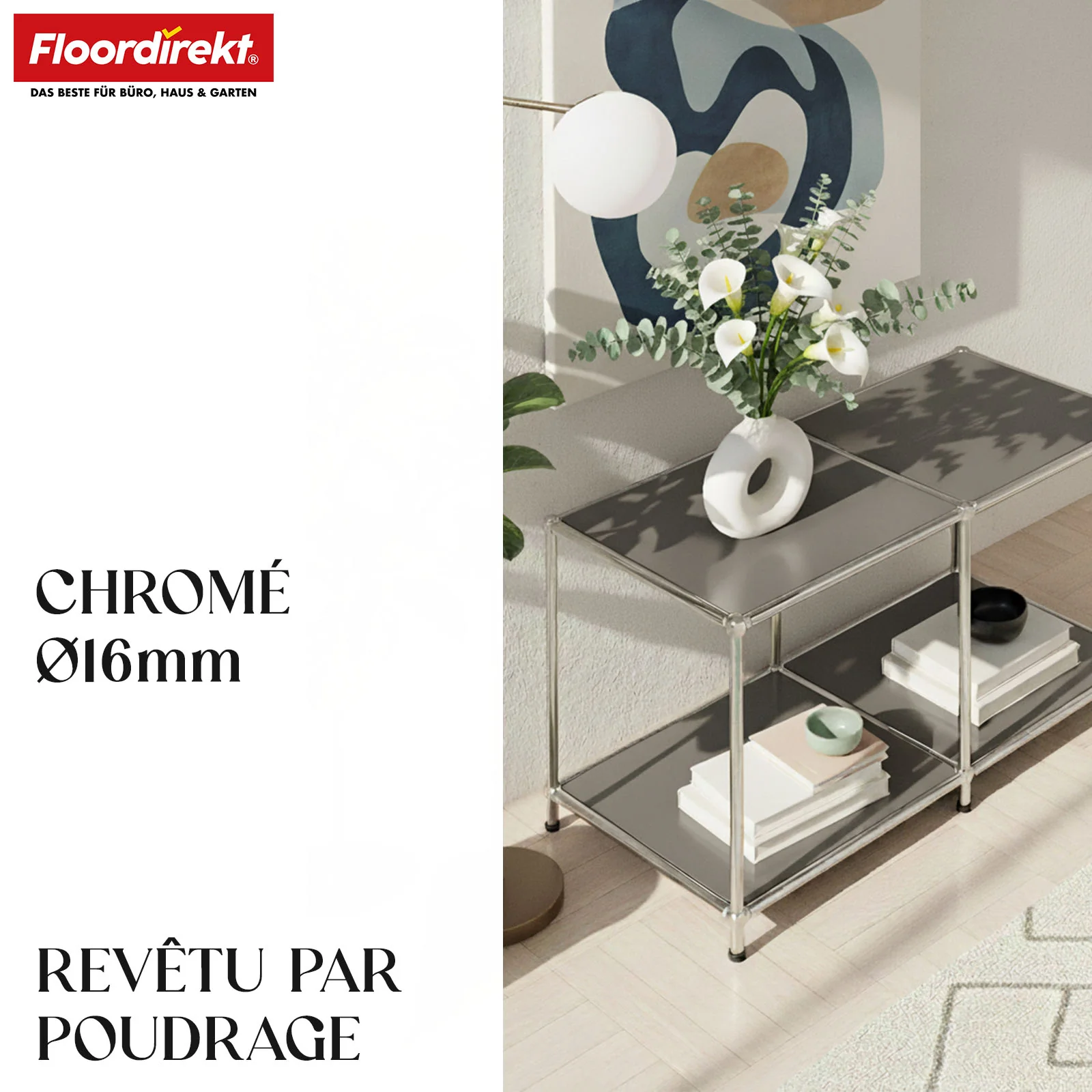 Regał metalowy | Concept Epure MK-016 | Kredens i regał z otwartymi półkami | Dostępny w kilku kolorach - Image 19