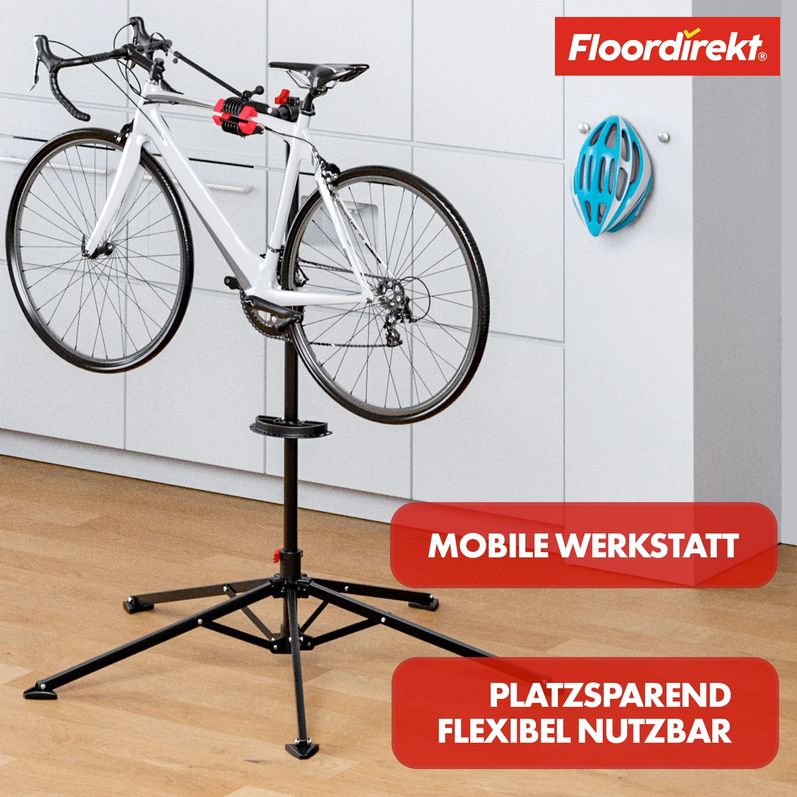 Stojak do montażu roweru | Lois | Regulowana wysokość i możliwość dostosowania | Udźwig do 30 kg - Image 4