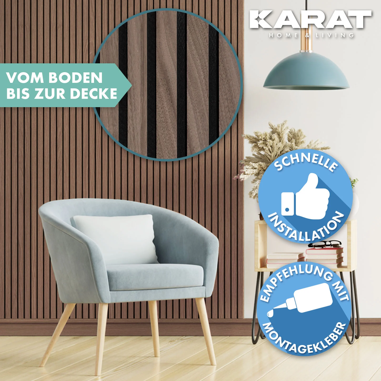 Panele akustyczne o wyglądzie drewna | Ponadczasowy design zapewniający przyjemną akustykę pomieszczenia | Dostępne w 3 wzorach i 2 rozmiarach - Image 56