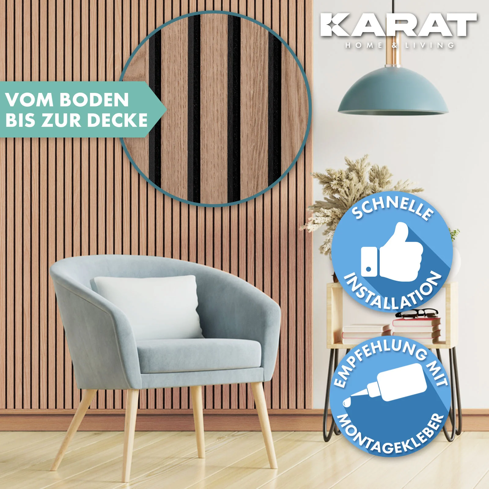 Panele akustyczne o wyglądzie drewna | Ponadczasowy design zapewniający przyjemną akustykę pomieszczenia | Dostępne w 3 wzorach i 2 rozmiarach - Image 66