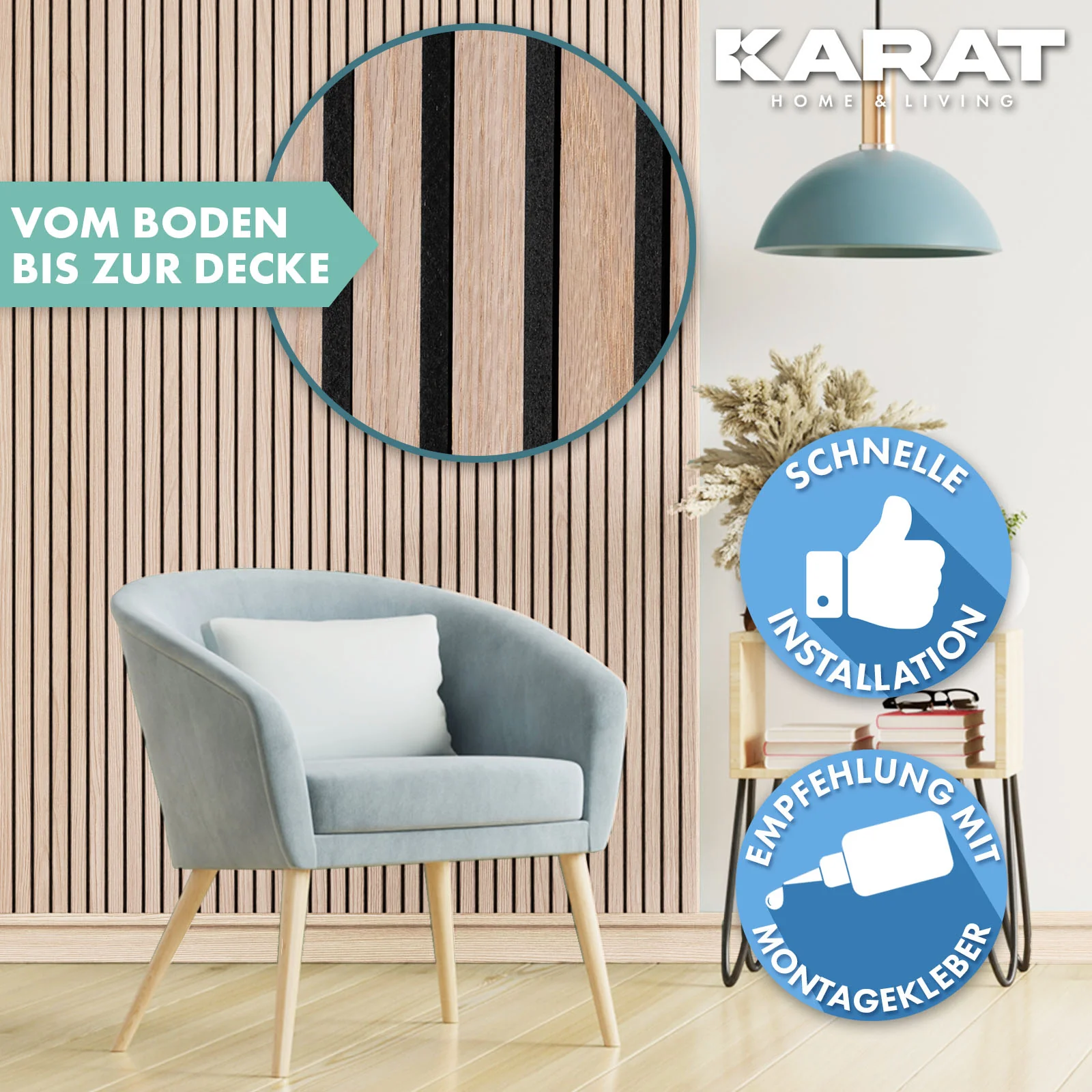 Panele akustyczne o wyglądzie drewna | Ponadczasowy design zapewniający przyjemną akustykę pomieszczenia | Dostępne w 3 wzorach i 2 rozmiarach - Image 76