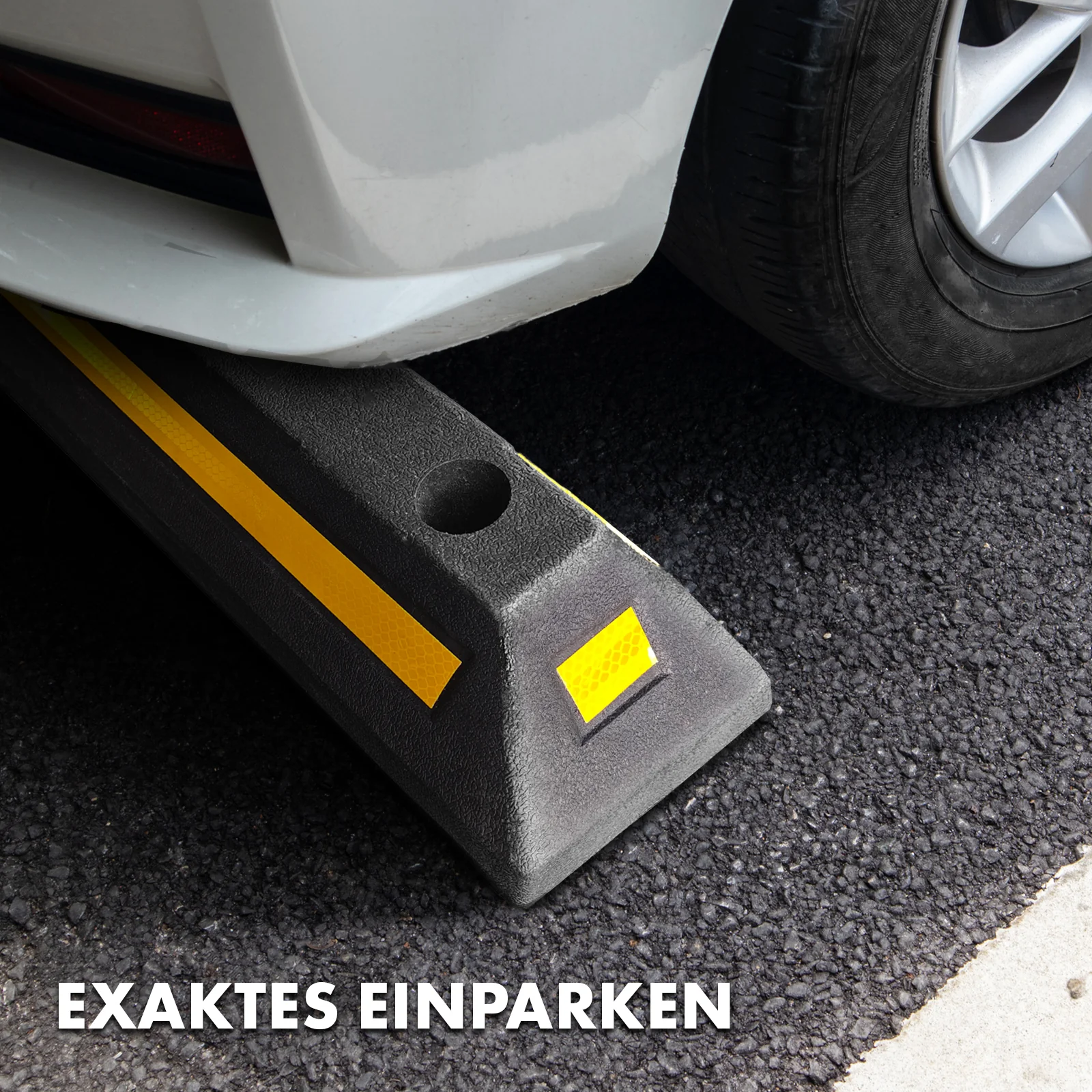 Szlaban parkingowy | Fuji | Solidne i odporne na warunki atmosferyczne rozwiązanie o wysokiej widoczności dla bezpiecznego parkowania | 56 x 10 x 15 cm - Image 6