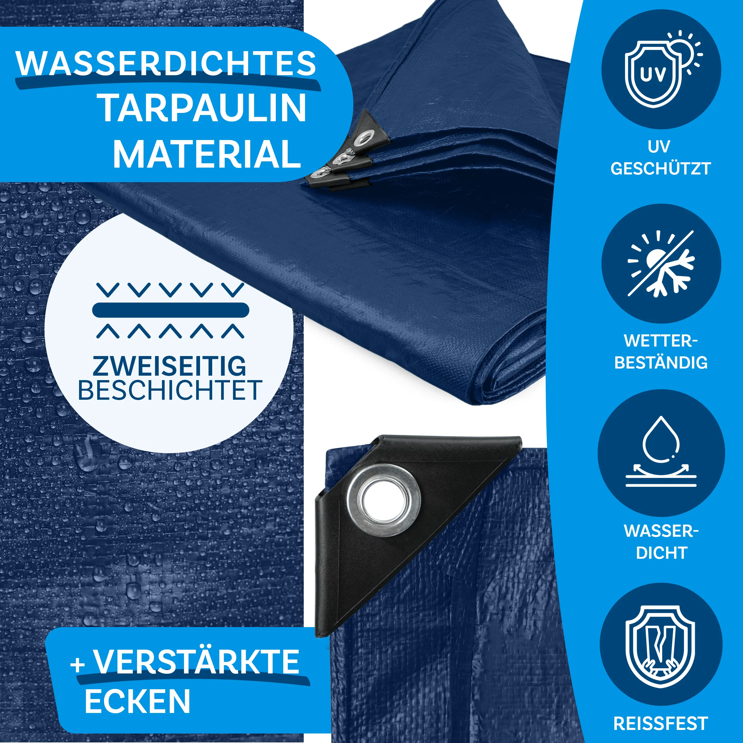 Plandeka | Wyjątkowo odporna na rozdarcia | Niezawodna ochrona do wszechstronnych zastosowań | 180 g/m² - Image 14