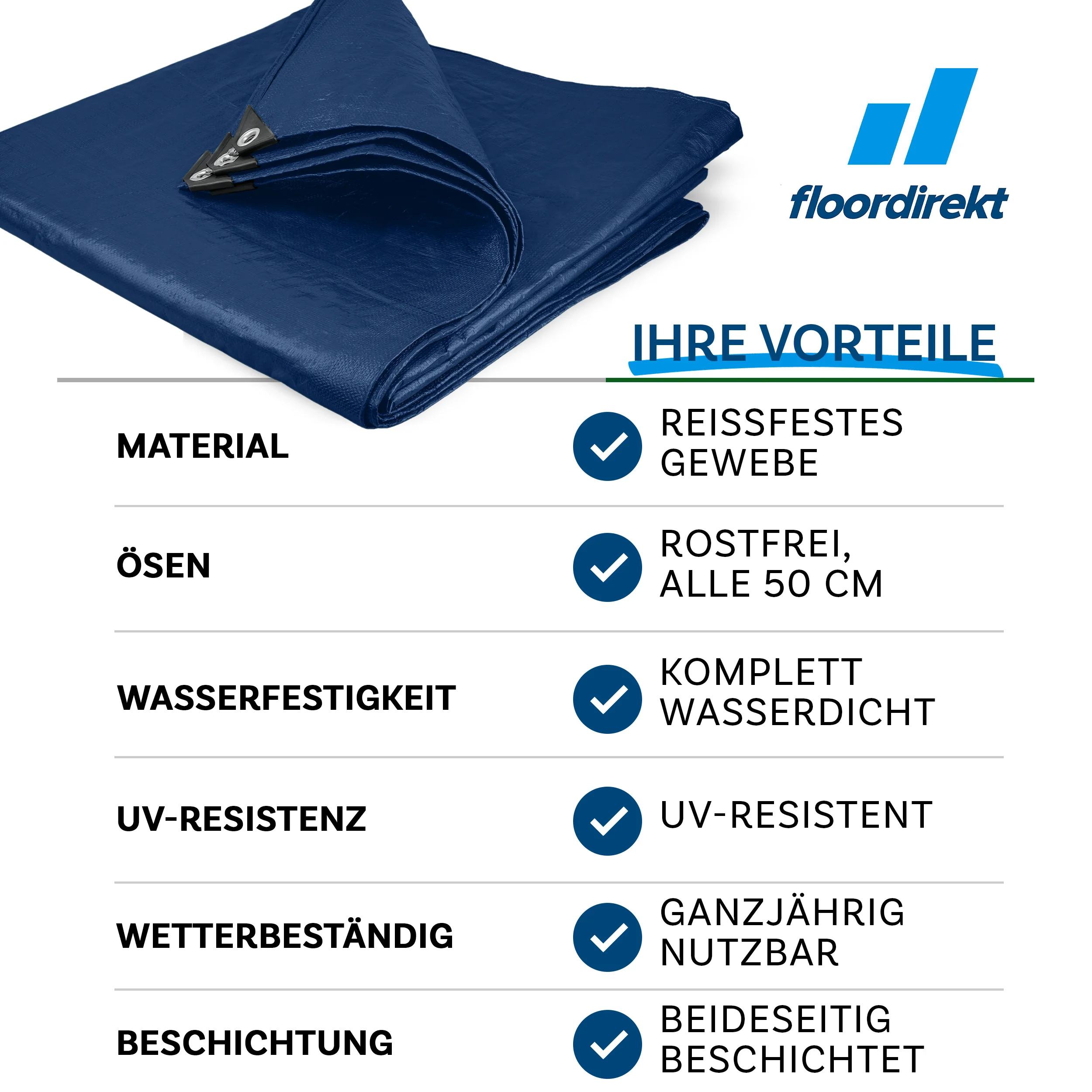 Plandeka | Wyjątkowo odporna na rozdarcia | Niezawodna ochrona do wszechstronnych zastosowań | 180 g/m² - Image 15