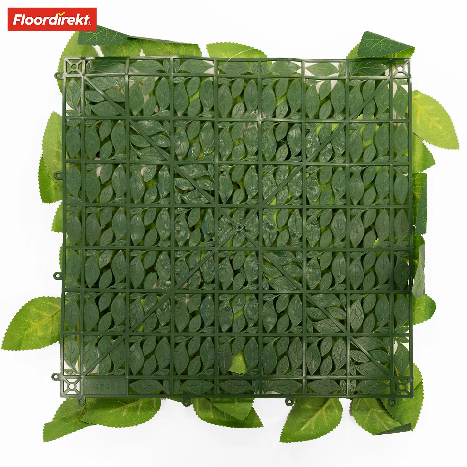 Ściana roślinna | Big Rose Leaf | Elegancki wzór ścienny z dużymi płatkami róży do każdego domu | 33 x 33 cm - Image 4