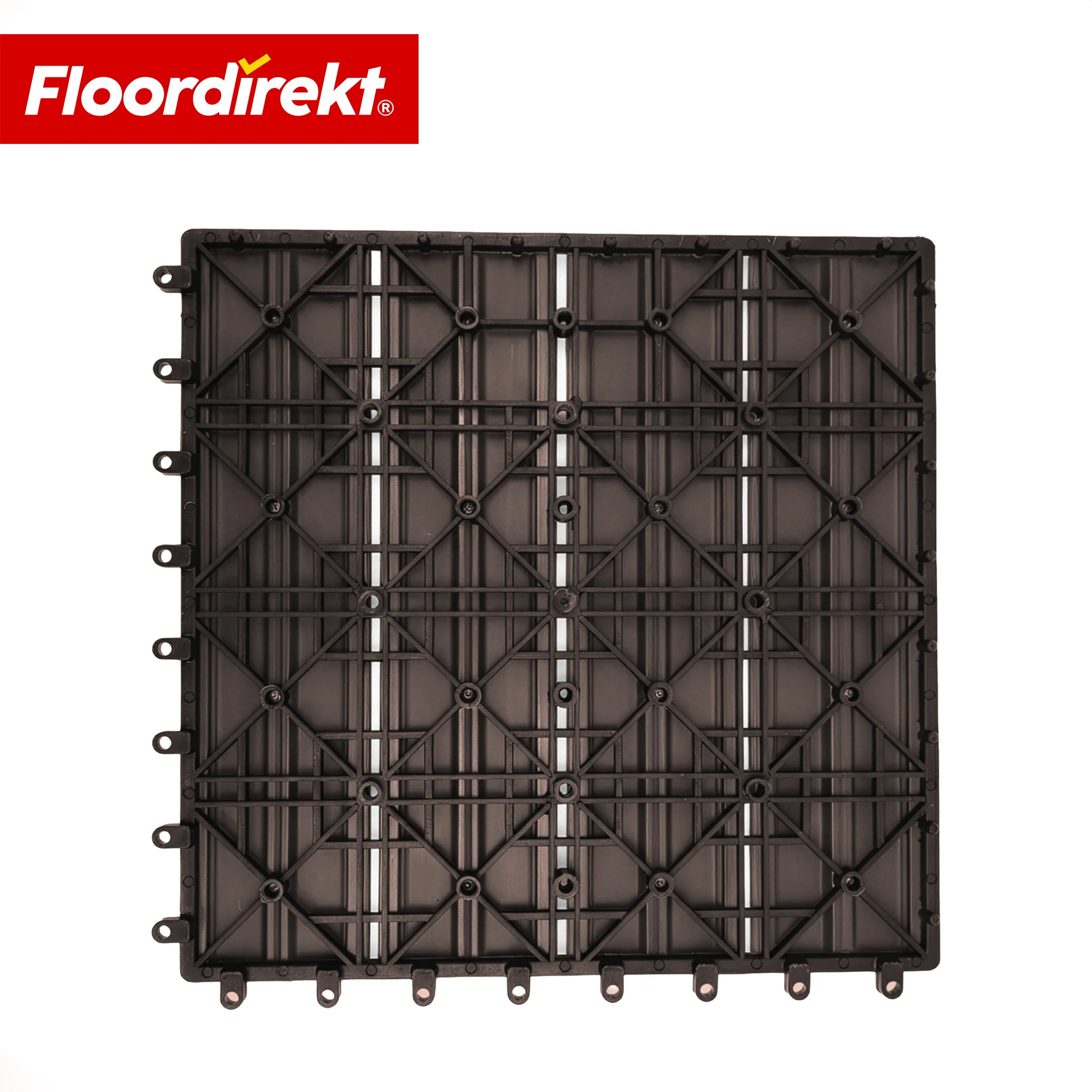 Płytka tarasowa WPC | Noble 3D | Nowoczesna płytka klik 30 x 30 cm na balkon i taras - Image 4