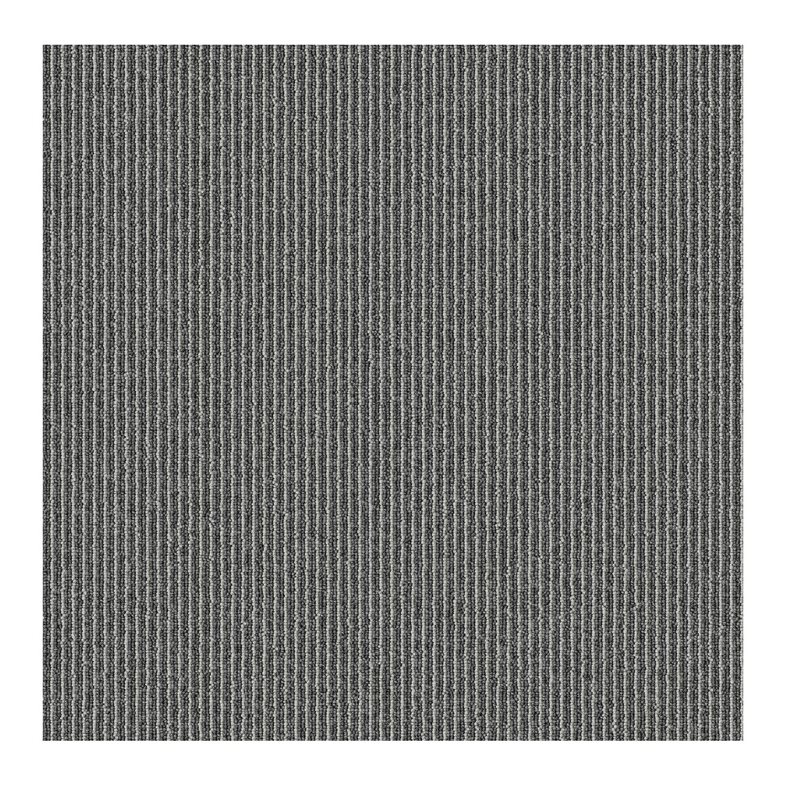 Płytki dywanowe | Bern | 50 x 50 cm | Samoprzylepne z wzorem w paski | W kolorze antracytowym, szarym i beżowym do domów komercyjnych i prywatnych - Image 11