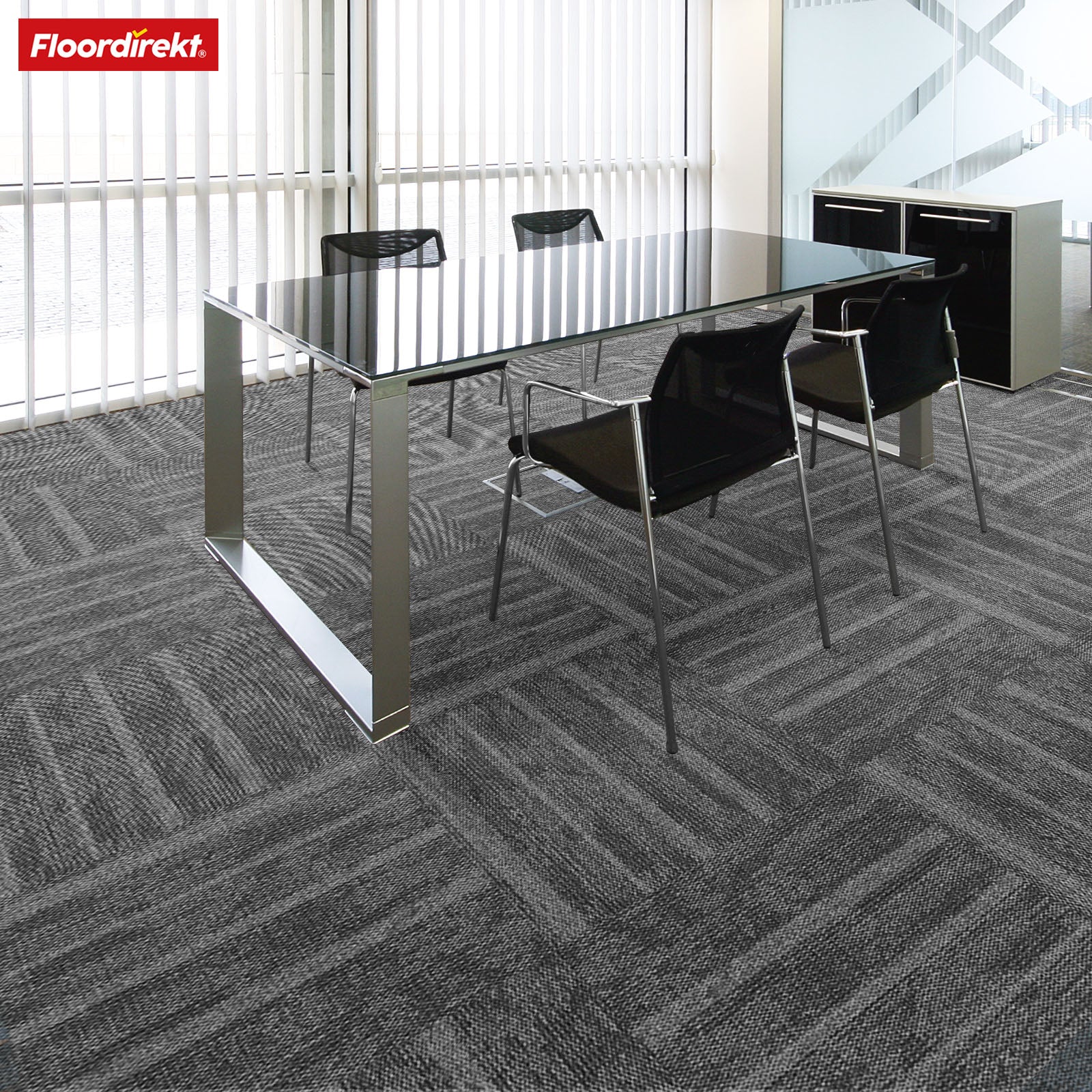 Płytki dywanowe | Zürich | 50 x 50 cm | Idealne do biur i salonów | Wysokiej jakości designerskie płytki w 4 kolorach - Image 8