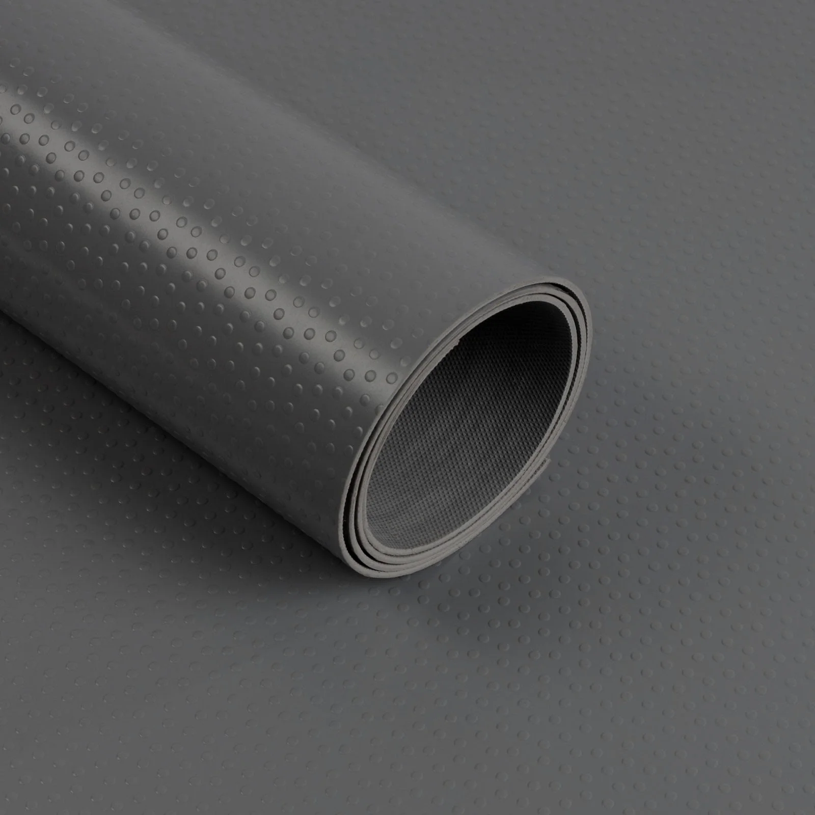 Podłoga z PVC | Dots | Ciemnoszary | Antypoślizgowa, odporna na ścieranie i łatwa w pielęgnacji | Grubość: 2 mm