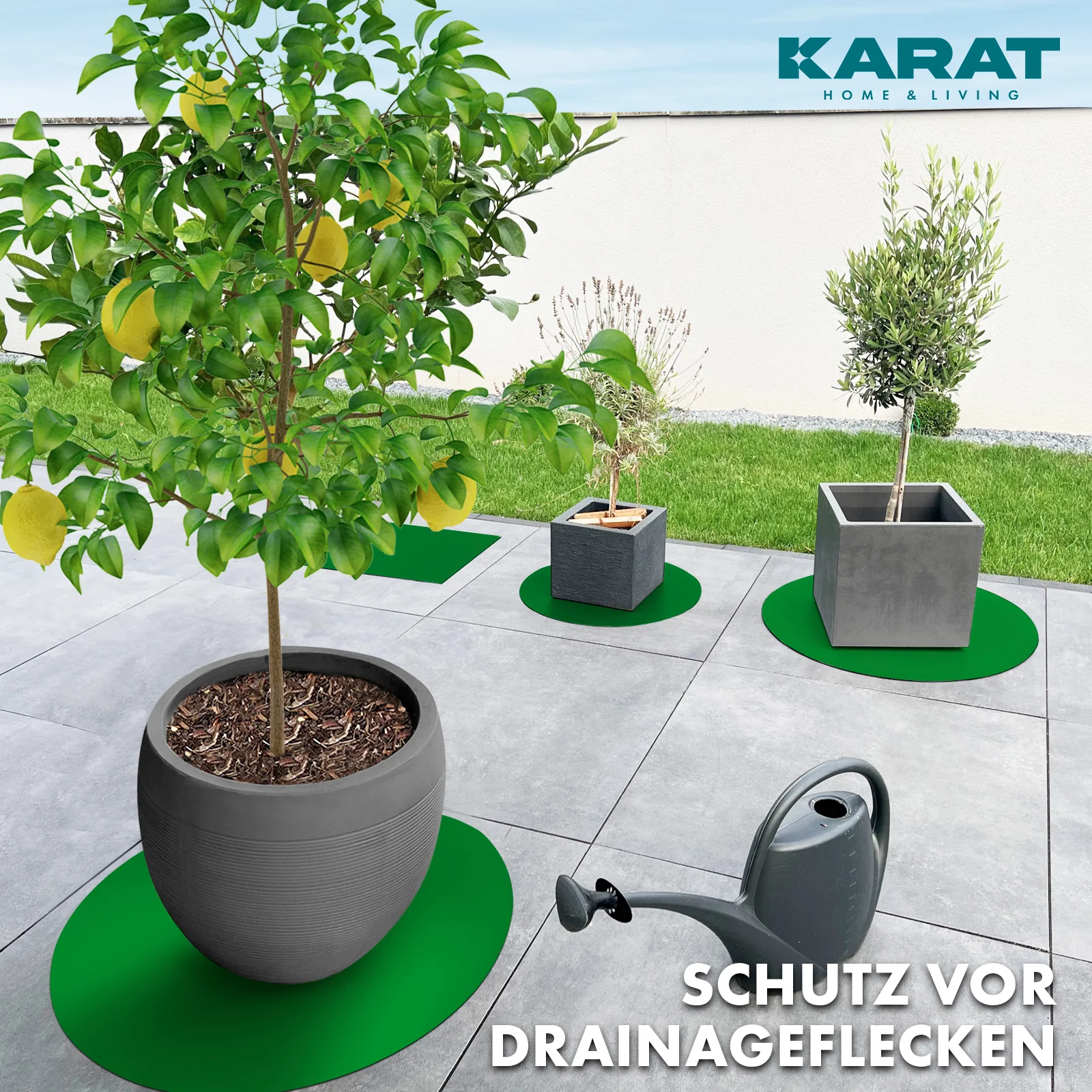 Podstawka z fazowaną krawędzią do doniczek z fazowaną krawędzią | Majesty | Ochrona podstawy | W wielu kolorach i rozmiarach - Image 25