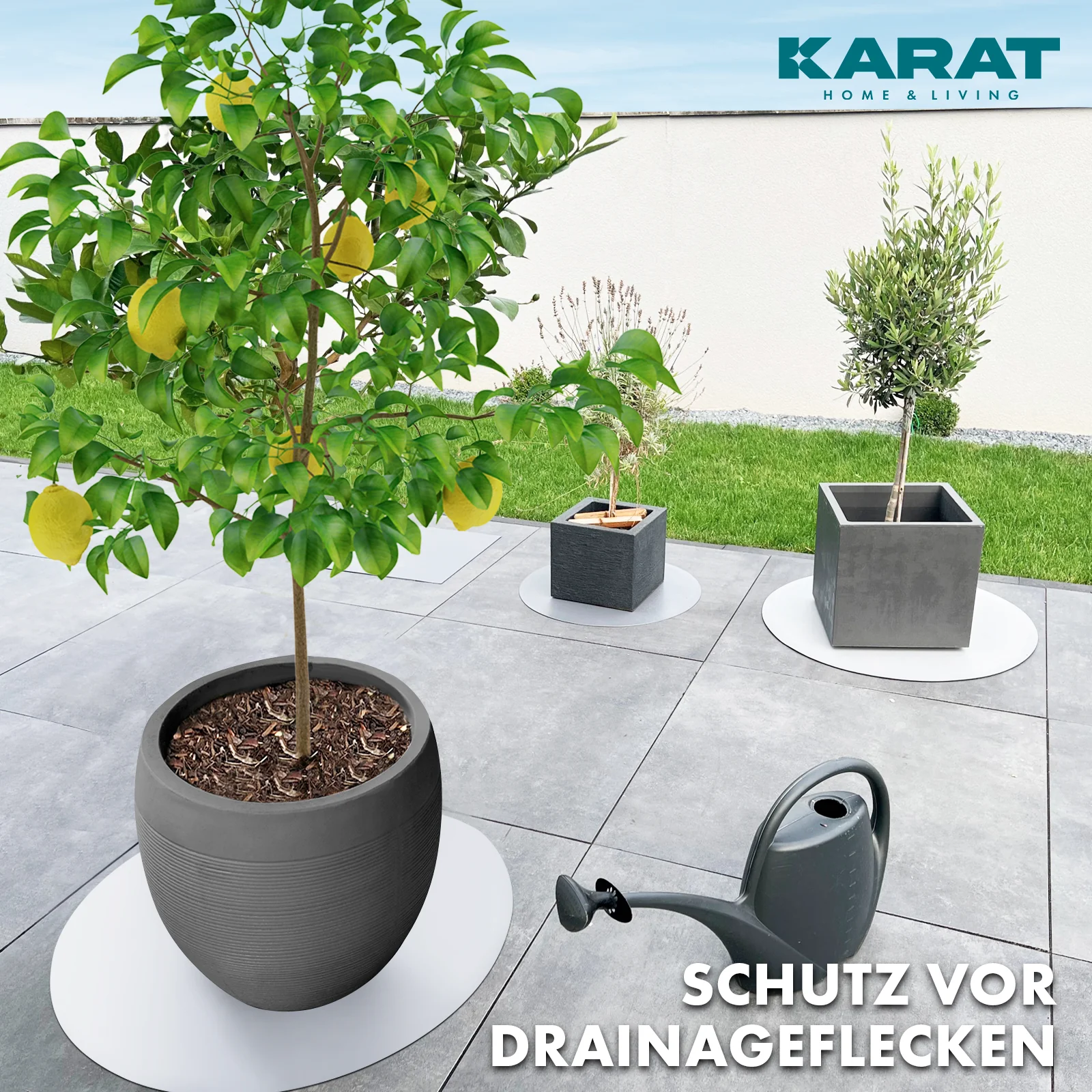 Podstawka z fazowaną krawędzią do doniczek z fazowaną krawędzią | Majesty | Ochrona podstawy | W wielu kolorach i rozmiarach - Image 43
