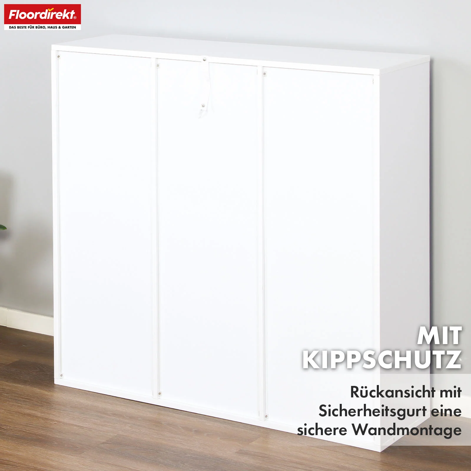 Regał | Arkansas | Biały regał stojący MDF z 5-9 półkami na książki i akcesoria domowe - Image 31