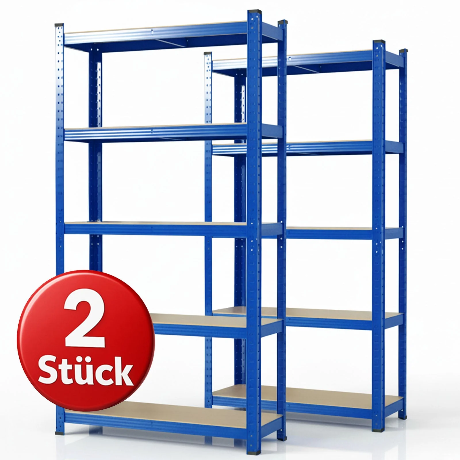 Regały do dużych obciążeń metalowe Lakota | Udźwig do 875 kg | Możliwość dostosowania | Zestaw 2 sztuk |Różne rozmiary i kolory - Image 15