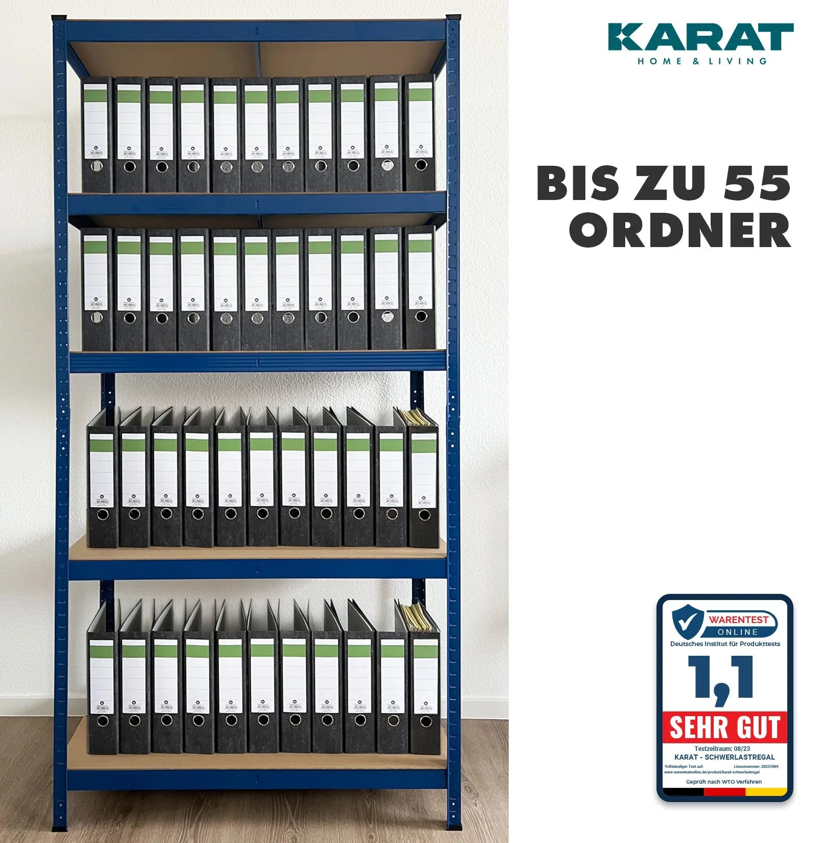Regały do dużych obciążeń metalowe Lakota | Udźwig do 875 kg | Możliwość dostosowania | Zestaw 2 sztuk |Różne rozmiary i kolory - Image 19