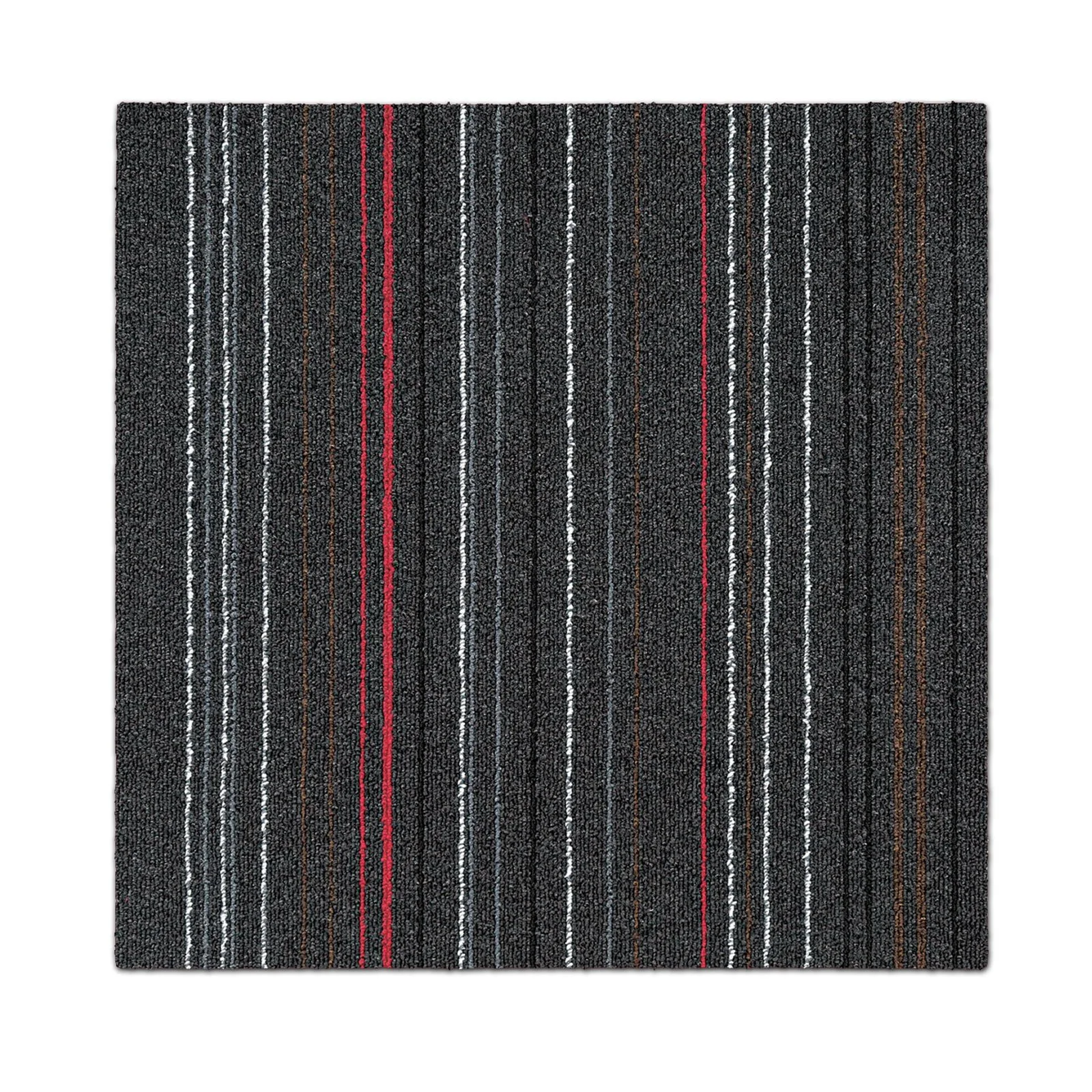 Płytki dywanowe | Warsaw | 50 x 50 cm | wzór pasków | wiele kolorów - Image 28