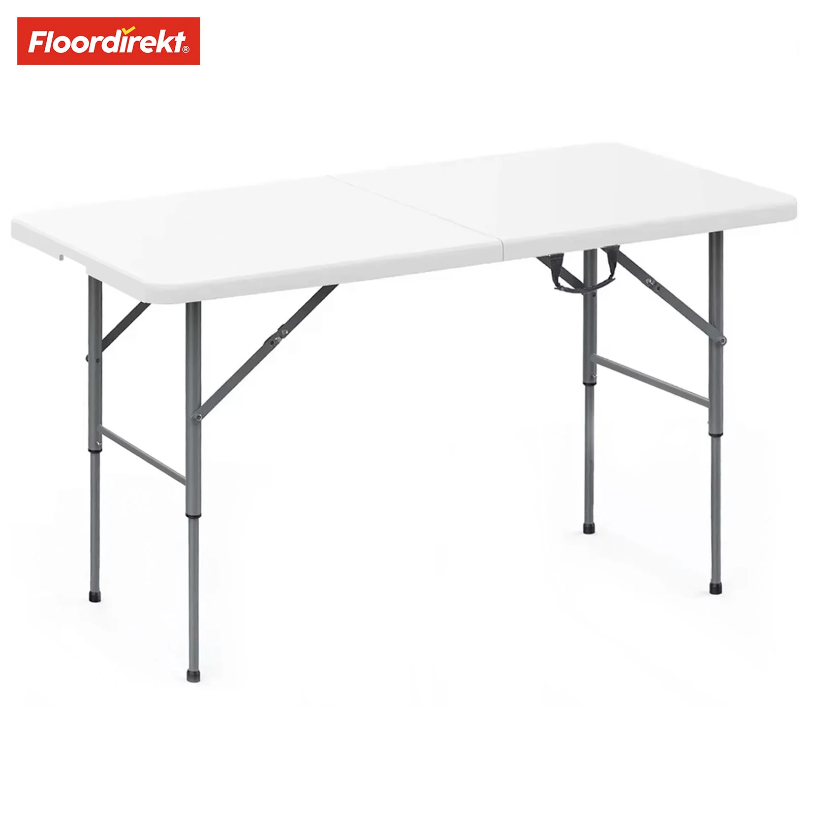 Stół składany | Fukui | Odporny na warunki atmosferyczne, stabilny i mobilny do użytku wewnątrz i na zewnątrz budynków | 120 x 60 cm - Image 4