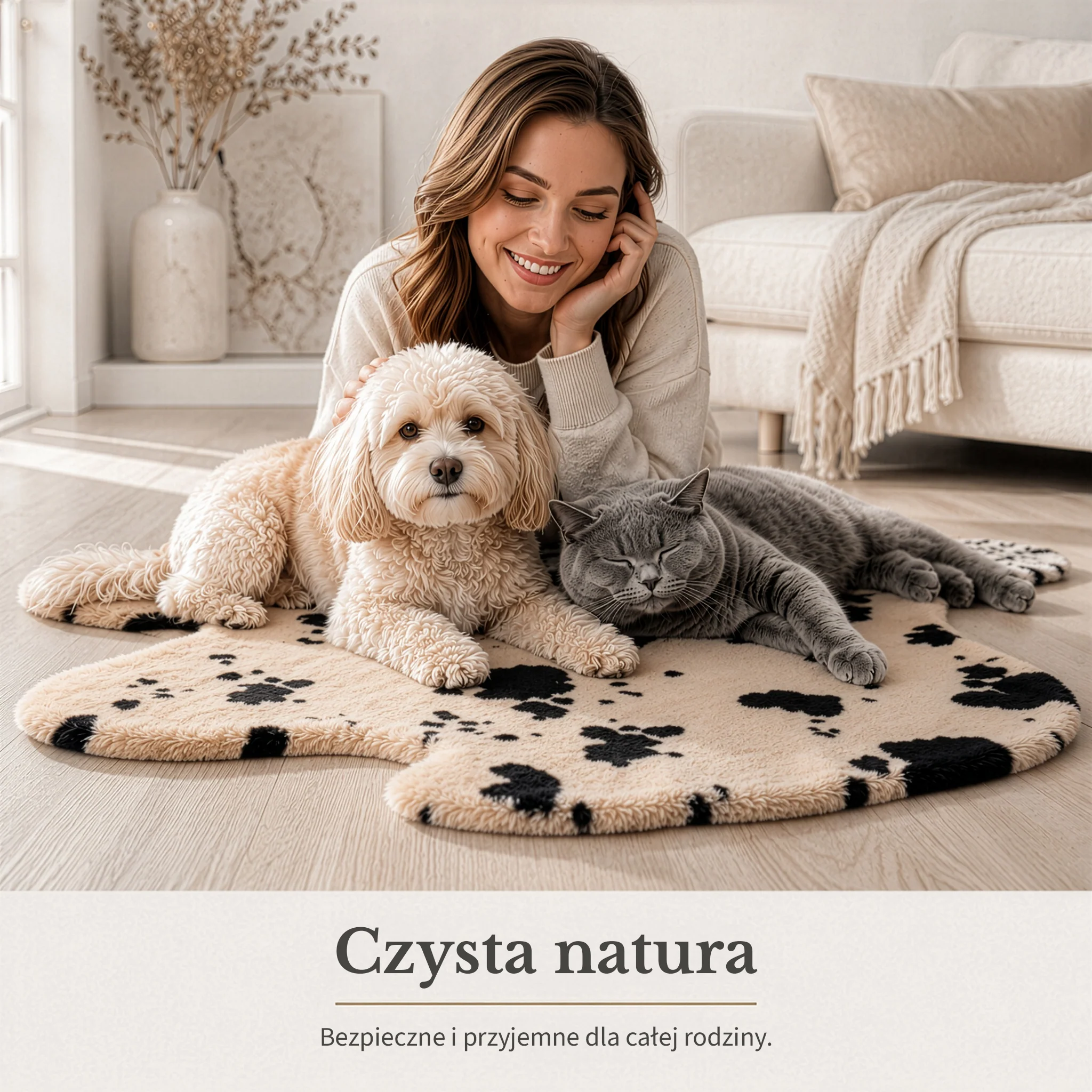 Skóra owcza Design | Audrey | Naturalna skóra jagnięca ze 100% wełny owczej | Miękka i naturalna - Image 20