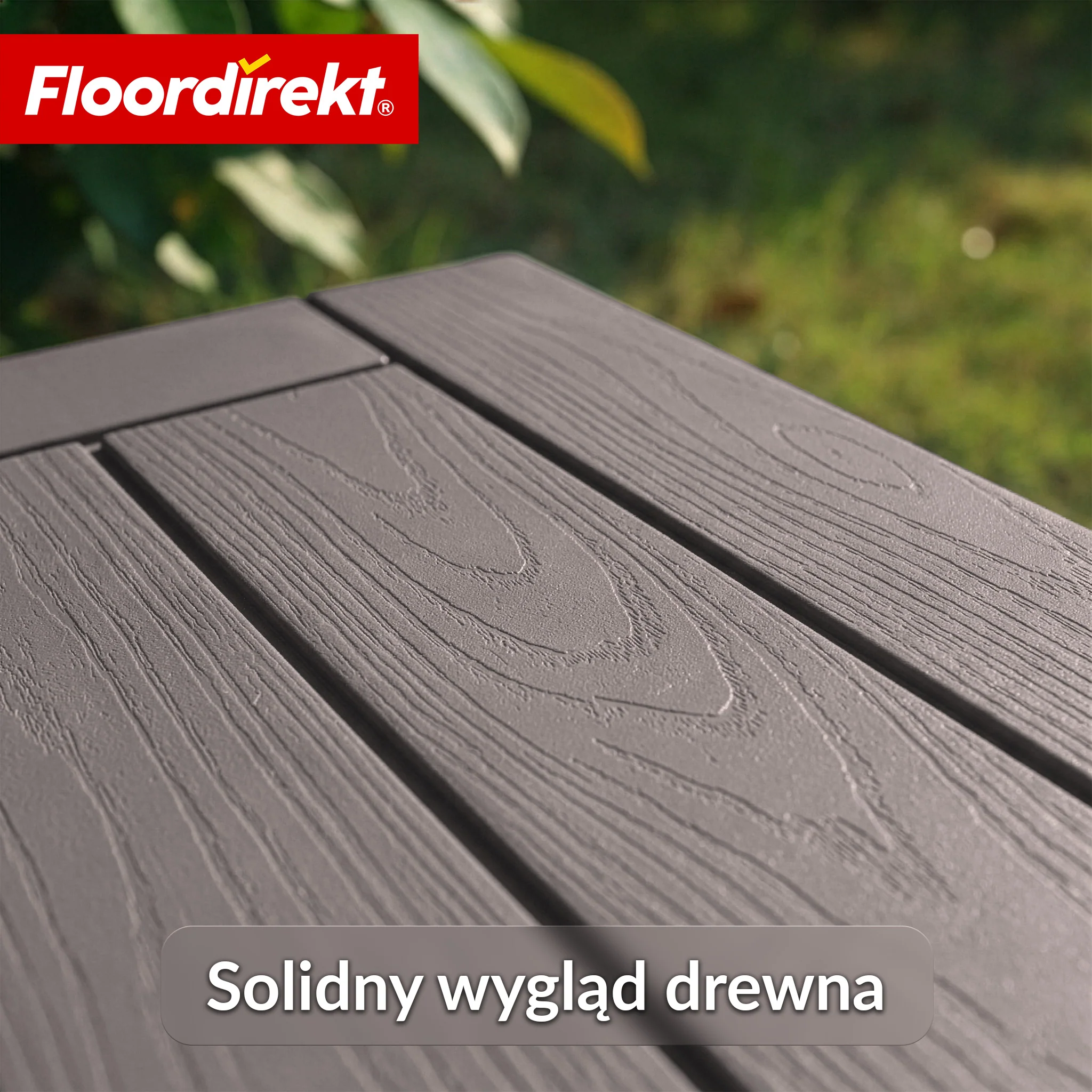 Skrzynia ogrodowa w wyglądzie drewna | Wodoodporna skrzynia na poduszki na taras i balkon | 118L / 270L / 300L - Image 37