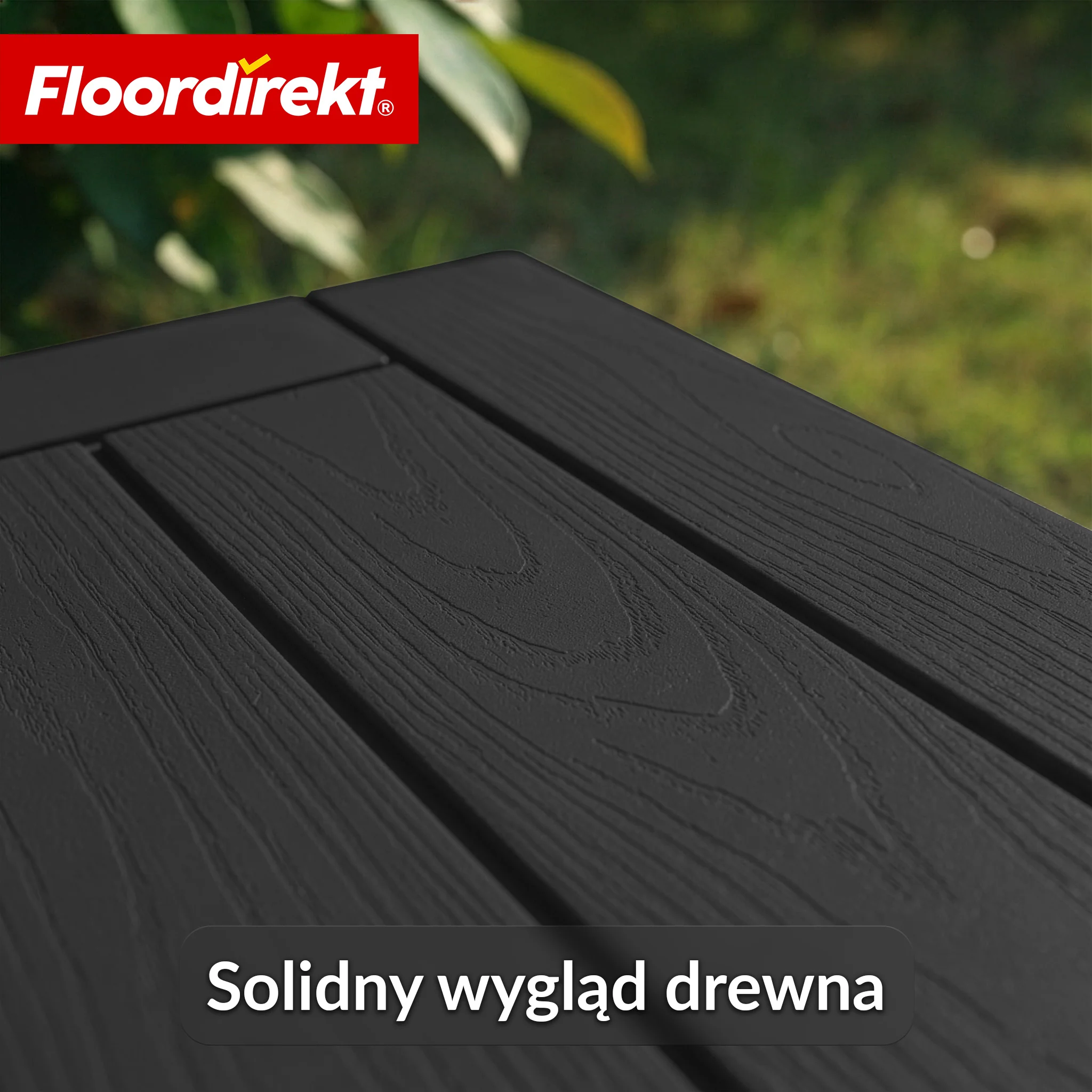 Skrzynia ogrodowa w wyglądzie drewna | Wodoodporna skrzynia na poduszki na taras i balkon | 118L / 270L / 300L - Image 8