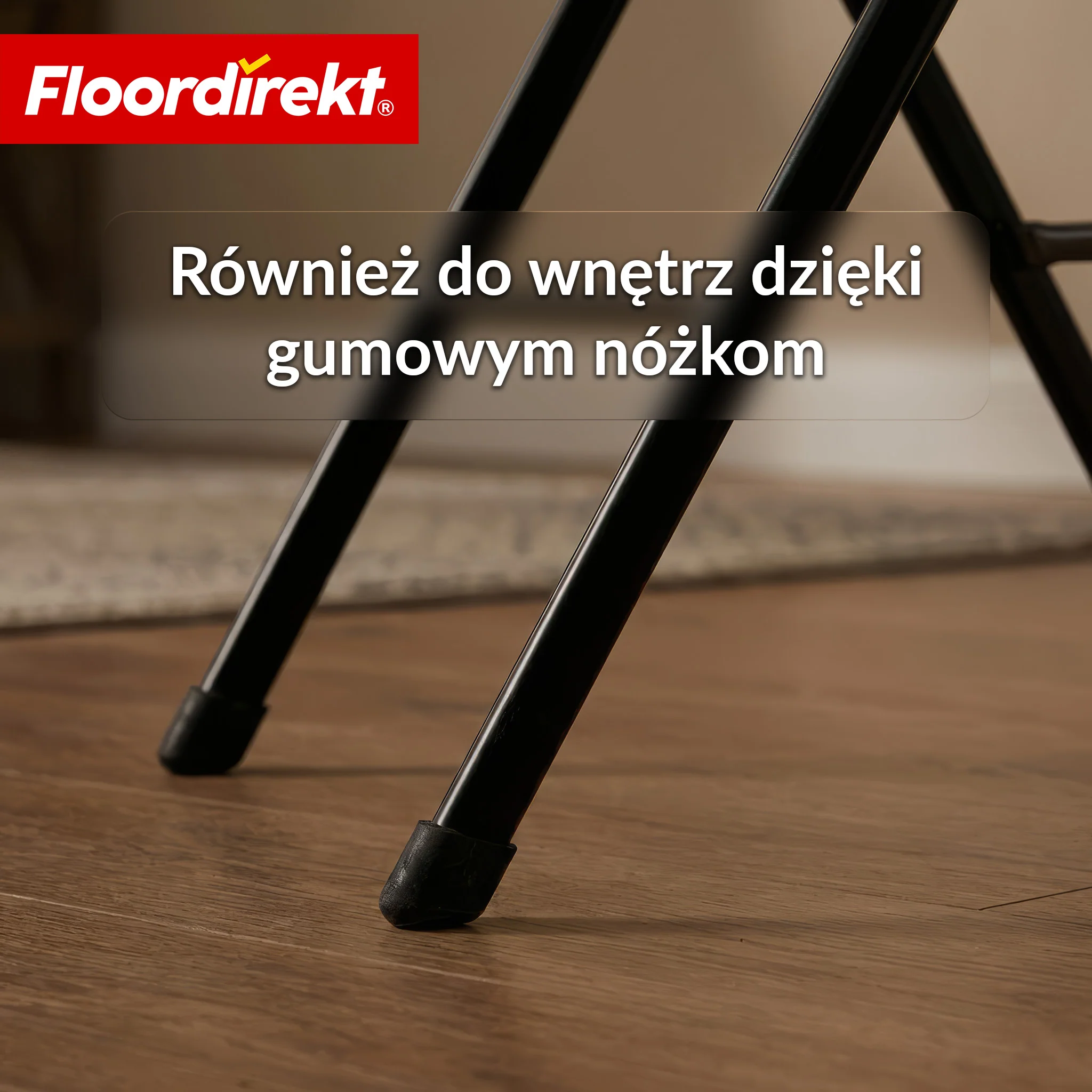 Stół składany | Toyama | Okrągły, składany stół ogrodowy w stylu rattanowym, czarny | Ø 60 cm - Image 9
